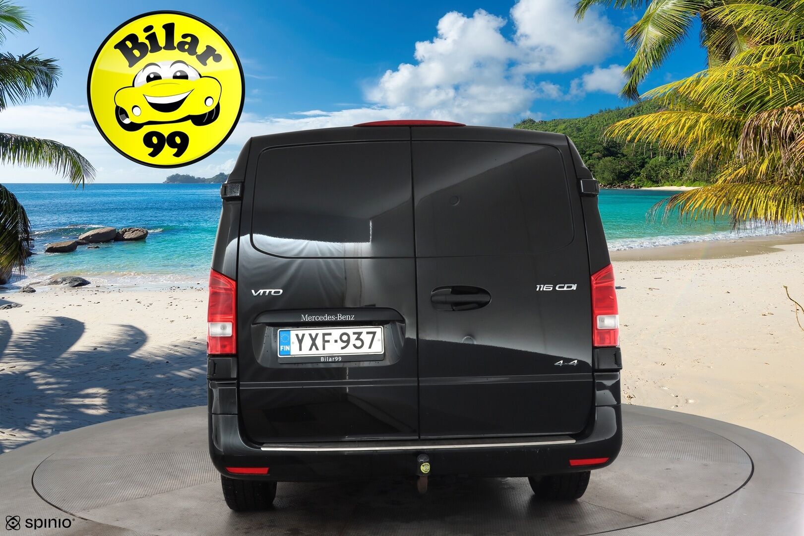 Mercedes-Benz Vito 2020 116CDI 4x4-3,05/34K pitkä A3 A 4MATIC Edition * Vakkari / ILS-LED / Webasto / Koukku / P.kamera / Nahat * - Suomi-auto / ALV-väh. / Kahdet Renkaat