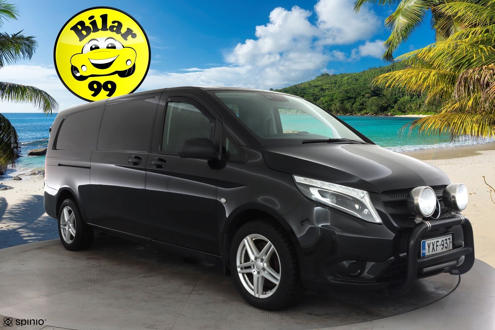 Mercedes-Benz Vito 2020 116CDI 4x4-3,05/34K pitkä A3 A 4MATIC Edition * Vakkari / ILS-LED / Webasto / Koukku / P.kamera / Nahat * - Suomi-auto / ALV-väh. / Kahdet Renkaat