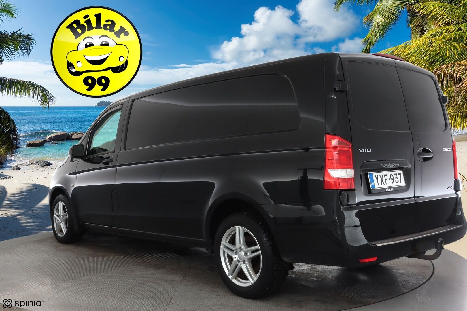 Mercedes-Benz Vito 2020 116CDI 4x4-3,05/34K pitkä A3 A 4MATIC Edition * Vakkari / ILS-LED / Webasto / Koukku / P.kamera / Nahat * - Suomi-auto / ALV-väh. / Kahdet Renkaat