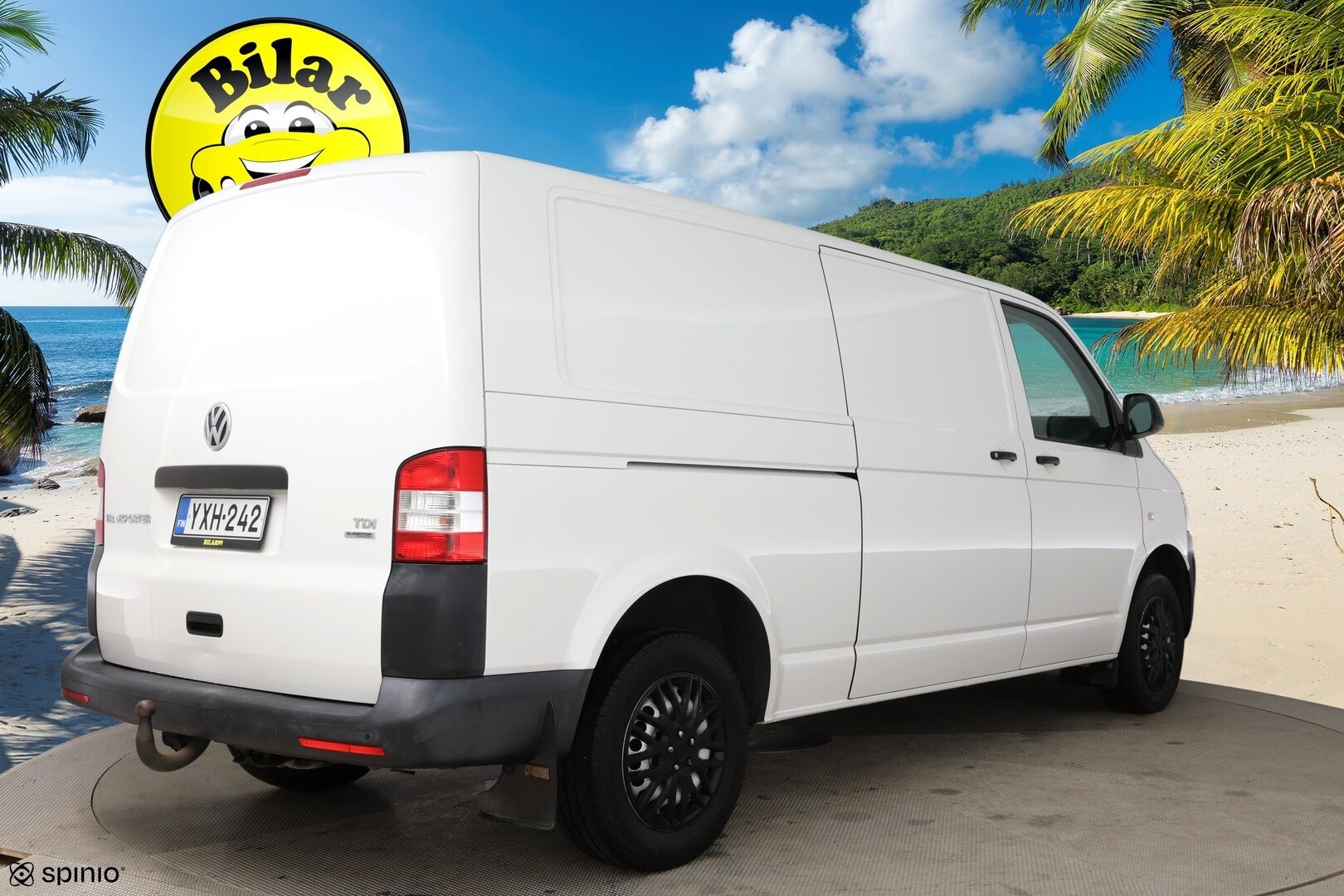 Volkswagen Transporter 2015 umpipakettiauto 2,0 TDI 84 kW BlueMotionTechnology / ALV / Lisälämmitin / Invertteri / Vetokoukkku / - Tavaratilan lämmitys / viilennys 