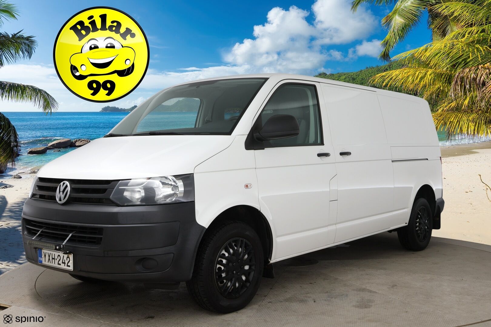 Volkswagen Transporter 2015 umpipakettiauto 2,0 TDI 84 kW BlueMotionTechnology / ALV / Lisälämmitin / Invertteri / Vetokoukkku / - Tavaratilan lämmitys / viilennys 