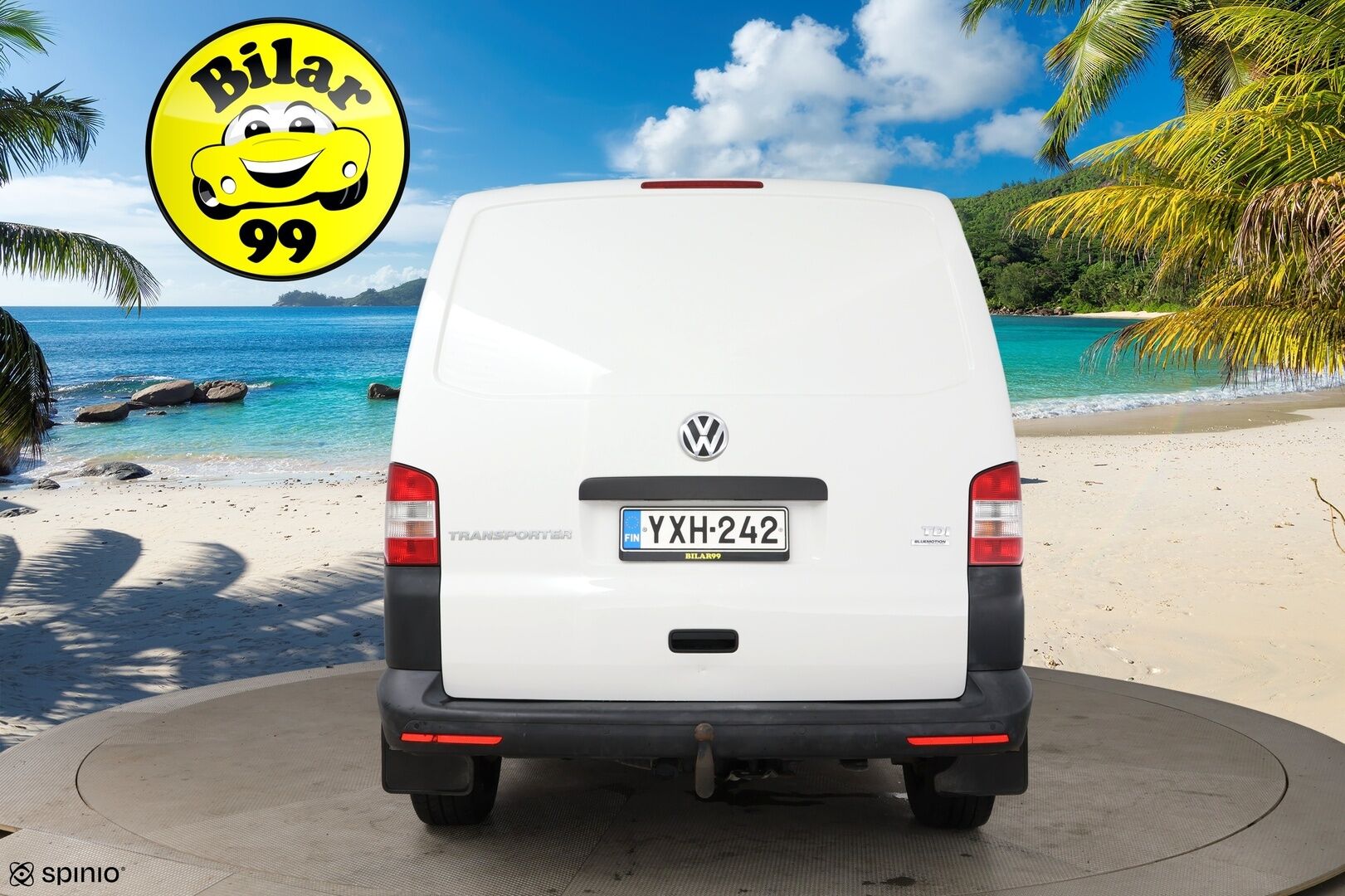 Volkswagen Transporter 2015 umpipakettiauto 2,0 TDI 84 kW BlueMotionTechnology / ALV / Lisälämmitin / Invertteri / Vetokoukkku / - Tavaratilan lämmitys / viilennys 