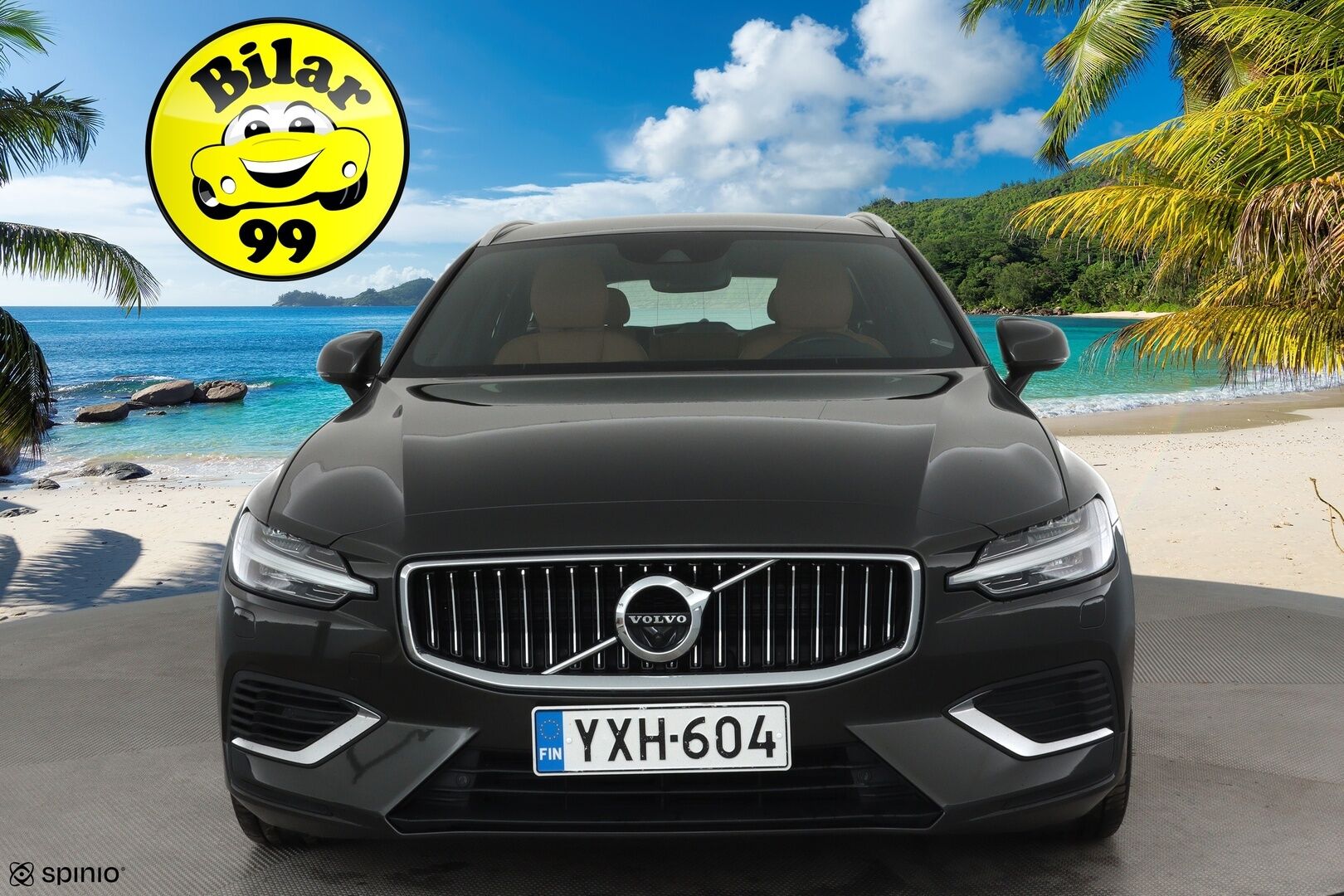 Volvo V60 2020 T8 TwE AWD Business Inscription aut. *ACC / H&K / Webasto / Muistipenkki / 360° / Full LED / HUD / Navi / KeylessGo* - 3,99 % KORKOTARJOUS TÄHÄN AUTOON 28.9. ASTI! - 1.Om Suomi-auto / Kahdet renkaat aluvanteilla