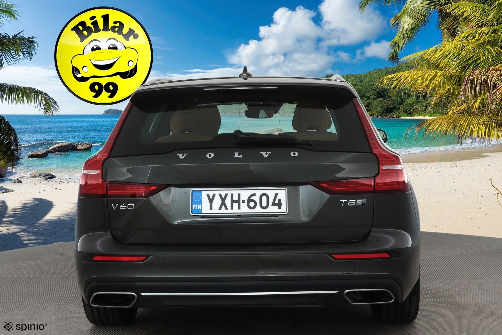 Volvo V60 2020 T8 TwE AWD Business Inscription aut. *ACC / H&K / Webasto / Muistipenkki / 360° / Full LED / HUD / Navi / KeylessGo* - 3,99 % KORKOTARJOUS TÄHÄN AUTOON 28.9. ASTI! - 1.Om Suomi-auto / Kahdet renkaat aluvanteilla
