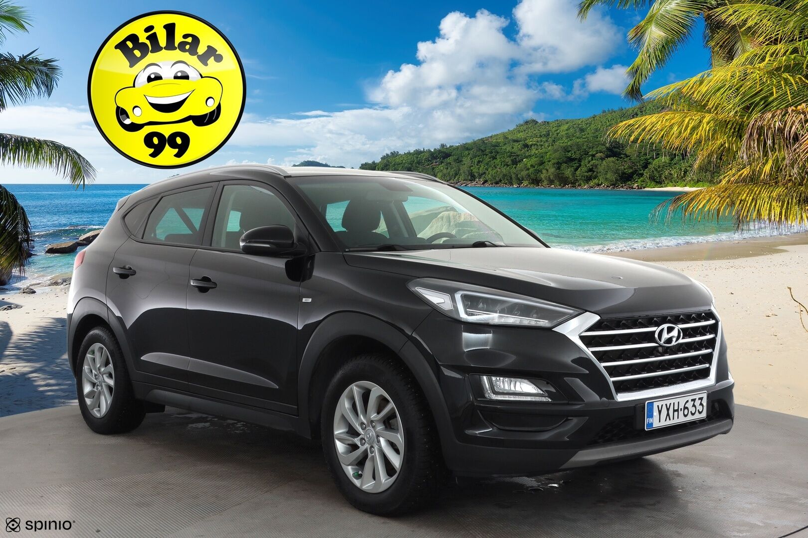 Hyundai Tucson 2020 1,6 CRDi 136 hv 48V hybrid 7-DCT-aut Comfort * Webasto / LED / P.Kamera / Navi / Vakkari / Keyless * - Suomi-auto / Kahdet renkaat aluvanteilla 