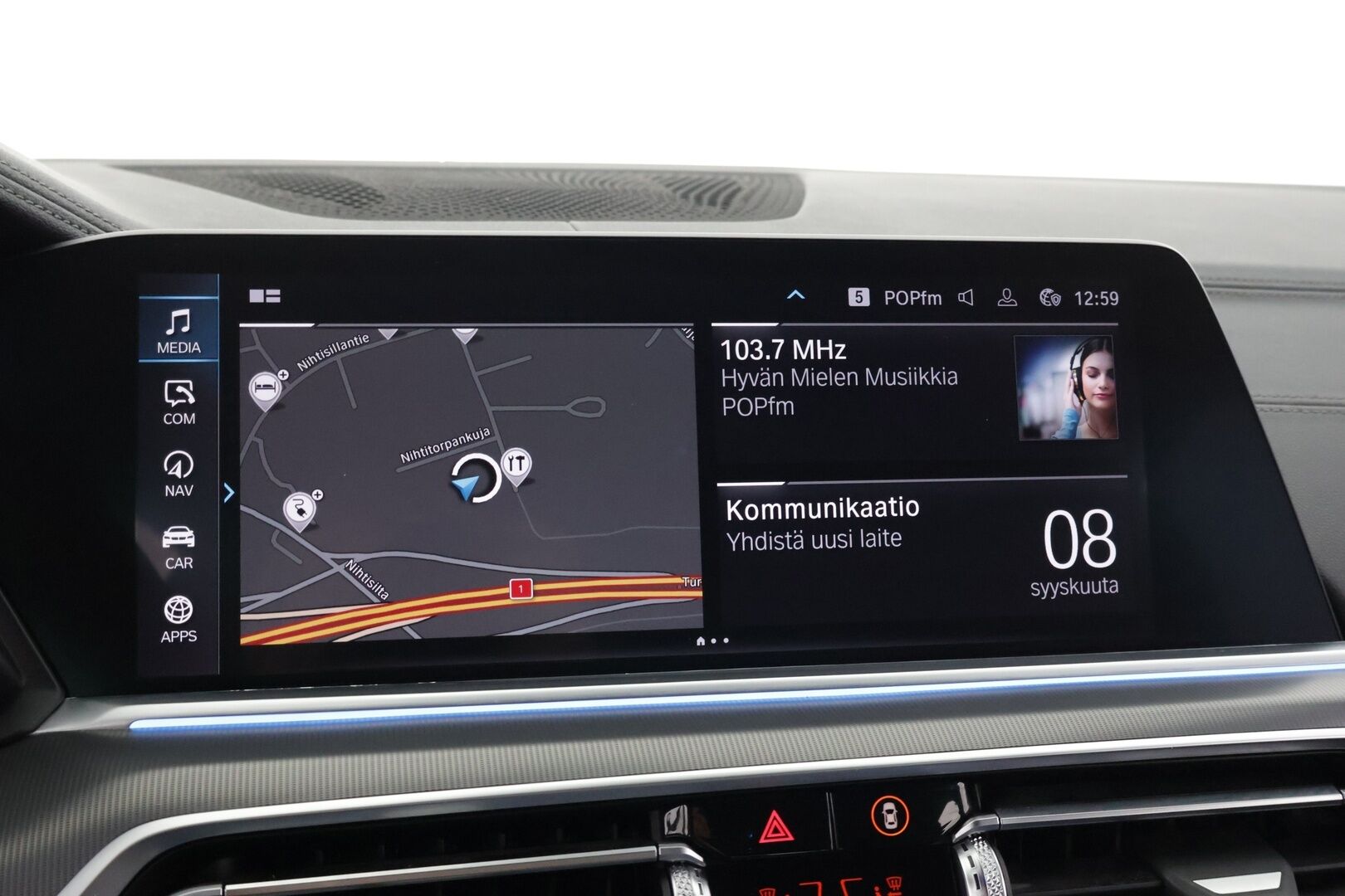 BMW X5 2020 G05 xDrive45e A M sport *Laser / DAP / ACC / BLIS / Ilma-alusta / Koukku / HUD / 360° / Harman/Kardon / Comfort Access* - Harvinainen Suomi-auto! / Näyttävä ja kattavasti varusteltu! - HULLUT BLACKWEEK JATKOT - KORKOTARJOUS 2,49%