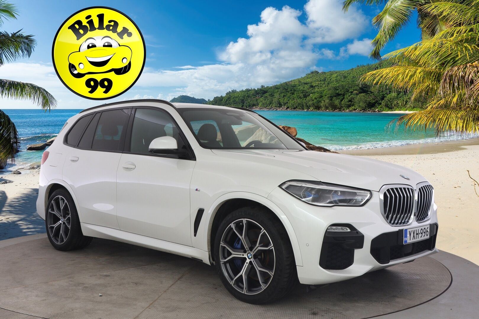 BMW X5 2020 G05 xDrive45e A M sport *Laser / DAP / ACC / BLIS / Ilma-alusta / Koukku / HUD / 360° / Harman/Kardon / Comfort Access* - 3,99 % KORKOTARJOUS TÄHÄN AUTOON 16.9. ASTI! - Harvinainen Suomi-auto! / Näyttävä ja kattavasti varusteltu!