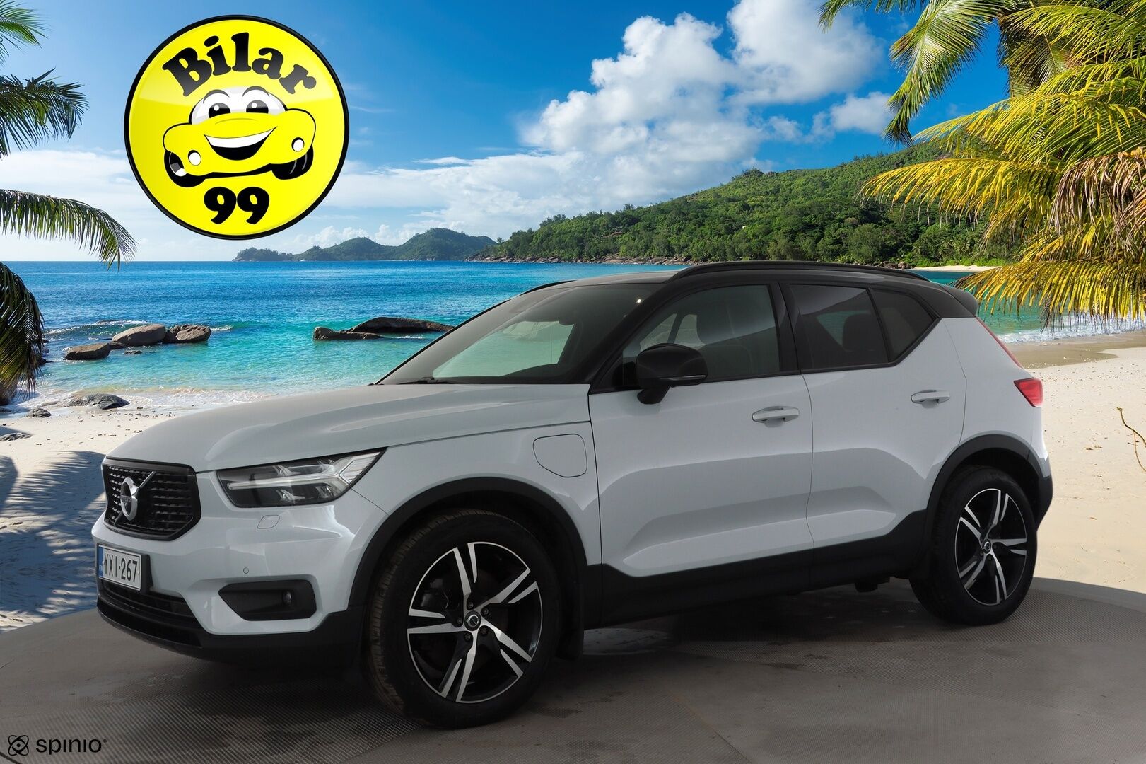 Volvo XC40 2021 T5 TwE Business R-Design aut * Webasto / ACC / Panorama / 360° / LED / H&K / Sportpenkki Muistilla / Navi / Keyless * - 1-om suomi-auto / 2x Latauskaapelit / Kahdet renkaat  / Jakohihna tehty 7/2025 - Osta nyt, maksa vasta ensi vuonna