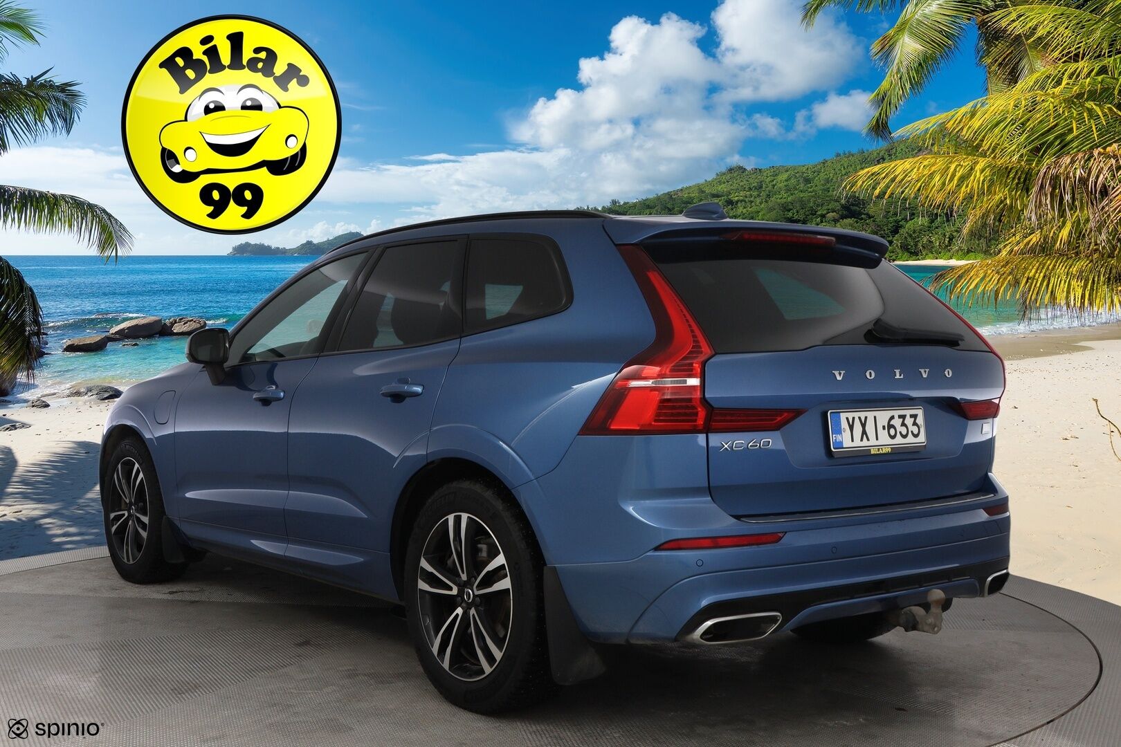 Volvo XC60 2021 T8 TwE AWD Business R-Design aut * Webasto / Adapt.Vakkari / Harman&Kardon / Vetokoukku / Panoraama / Ilma-Alusta / Peruutuskamera - Suomiauto / Merkkihuollot / Jakopää tehty / Facelift!