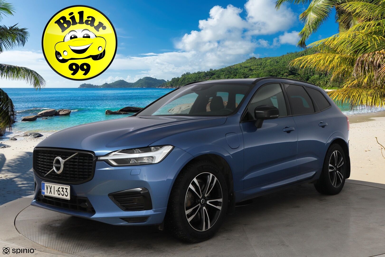 Volvo XC60 2021 T8 TwE AWD Business R-Design aut * Webasto / Adapt.Vakkari / Harman&Kardon / Vetokoukku / Panoraama / Ilma-Alusta / Peruutuskamera - Suomiauto / Merkkihuollot / Jakopää tehty / Facelift!