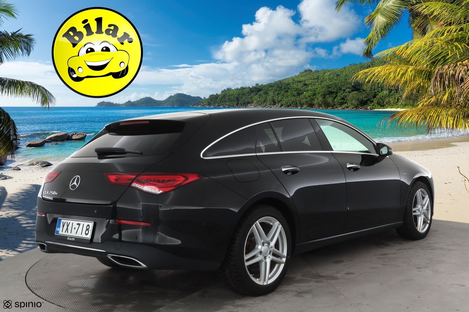 Mercedes-Benz CLA 2021 250 e A Shooting Brake Business Progressive EQ Power - Distronic+ | Multibeam | Midline | Koukku | Widescreen | Suomi-auto / Kahdet renkaat | Merkkihuollettu | SOH 91,9% 