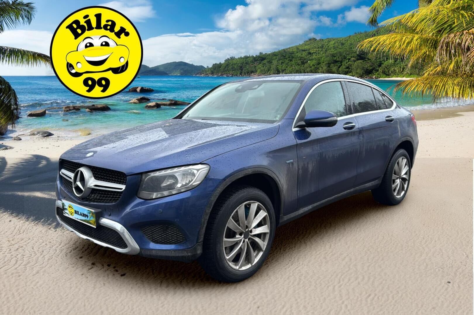 Mercedes-Benz GLC 2017 350 e Coupé 4Matic A Premium Business */ Burmester / HUD / Peruutuskamera / Nahkasisusta / Koukku / Esilämmitys / 2x renkaat /* - Juuri saapunut / Ilmainen kotiintoimitus / 2x renkaat - HULLU BLACKWEEK KORKOTARJOUS 2,49%
