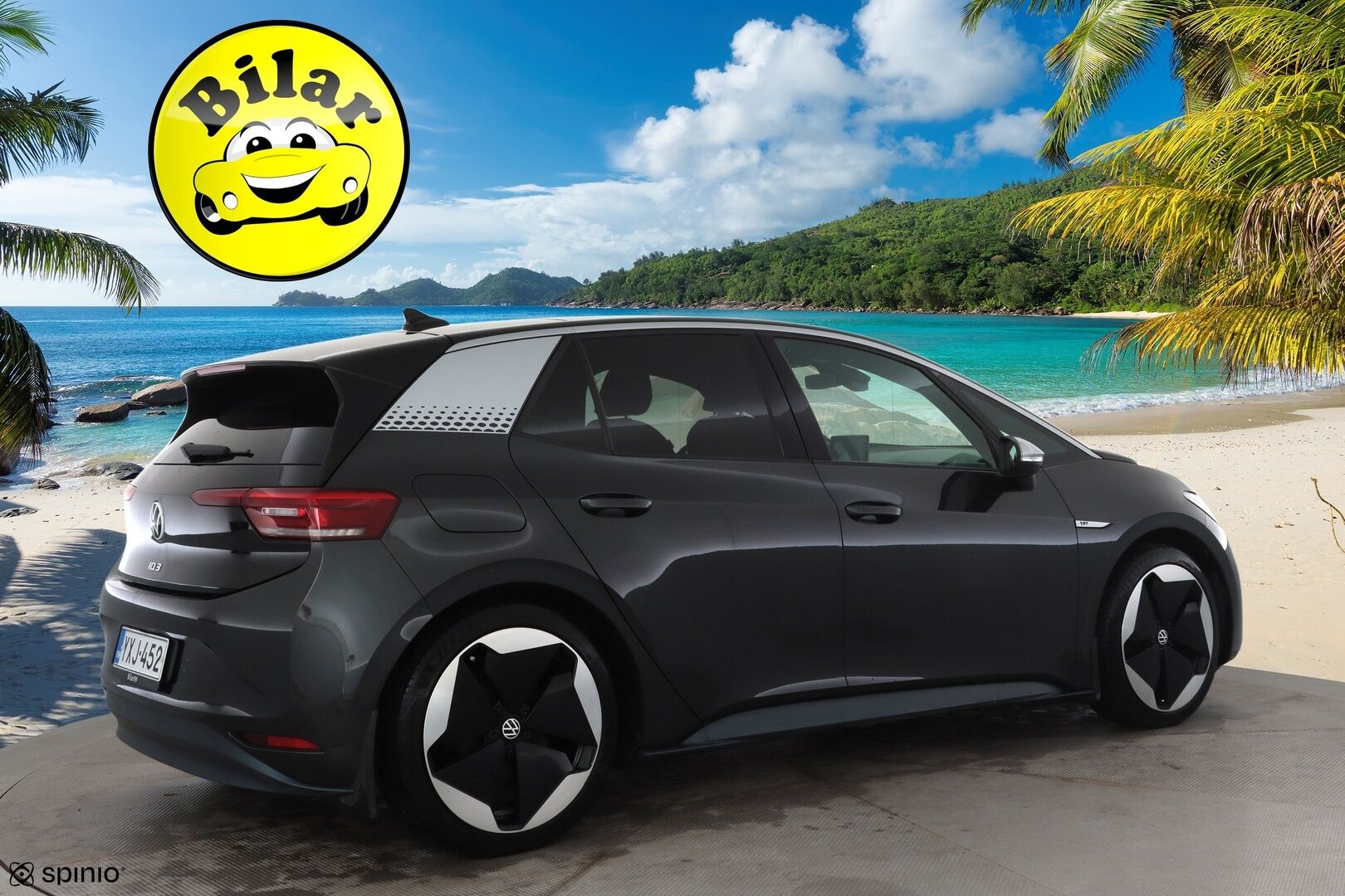 Volkswagen ID.3 2020 1ST Max 150 kW, akku 58 kWh - | ACC | ILP | HUD | Lasikatto | Sähköpenkit hieronnalla | IQ.Light | P.kamera | Keyless | Travel Assist | Side Assist | 2x renkaat aluin | Merkkihuollot |