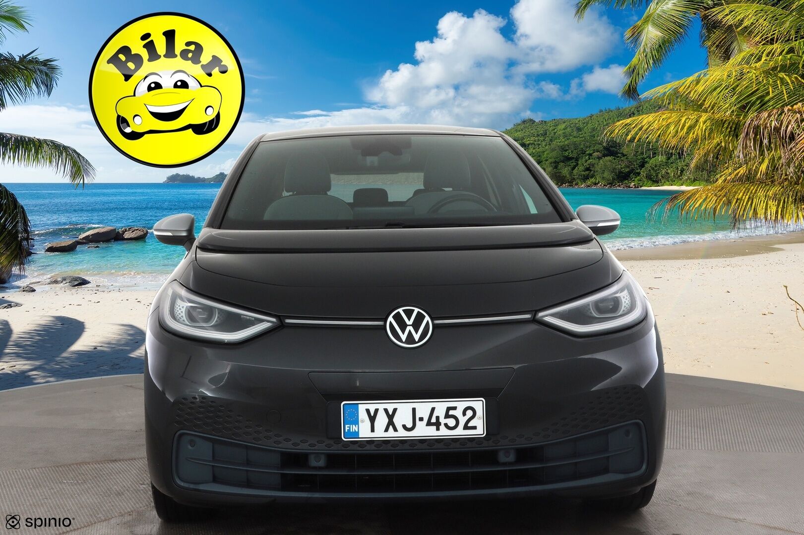 Volkswagen ID.3 2020 1ST Max 150 kW, akku 58 kWh - | ACC | ILP | HUD | Lasikatto | Sähköpenkit hieronnalla | IQ.Light | P.kamera | Keyless | Travel Assist | Side Assist | 2x renkaat aluin | Merkkihuollot |