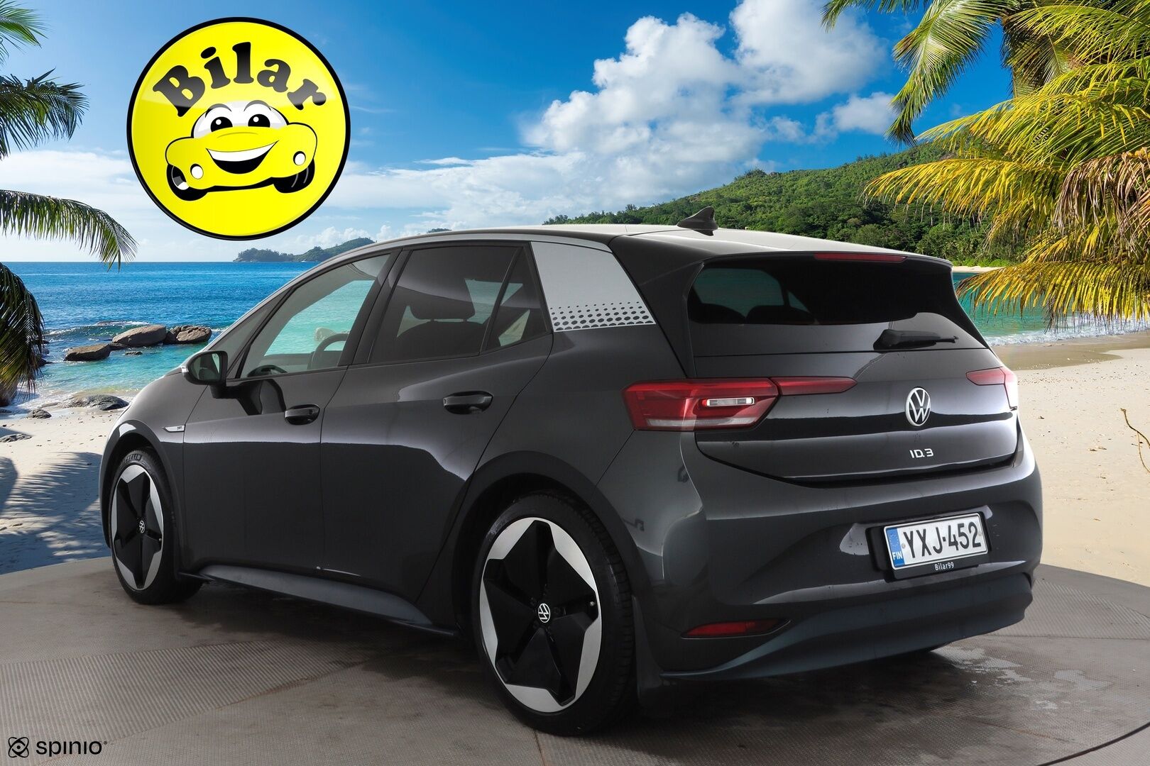 Volkswagen ID.3 2020 1ST Max 150 kW, akku 58 kWh - | ACC | ILP | HUD | Lasikatto | Sähköpenkit hieronnalla | IQ.Light | P.kamera | Keyless | Travel Assist | Side Assist | 2x renkaat aluin | Merkkihuollot |