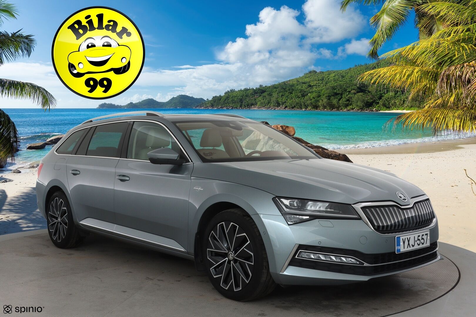 Skoda Superb 2021 Combi 1,4 TSI PHEV L&K iV DSG **Panorama / Muistipenkit ilmastoinnilla / Webasto / 360.kamera / Koukku / Matrix** - Suomi-auto / Akku kuntotarkastettu! / Kahdet renkaat aluvanteilla / Canton Audio / Digimittaristo / Navi / Hierova kuljettajan istuin 