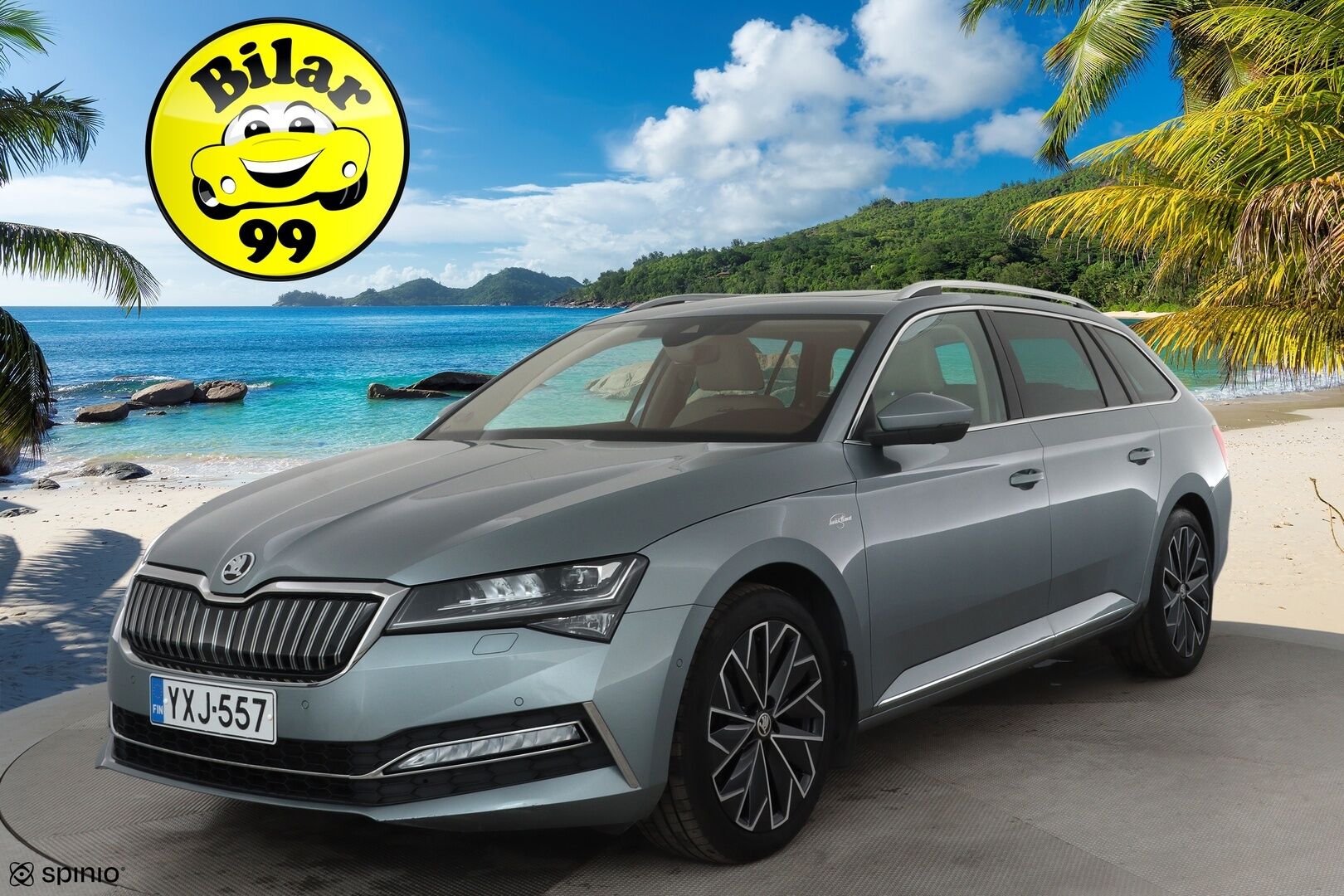 Skoda Superb 2021 Combi 1,4 TSI PHEV L&K iV DSG **Panorama / Muistipenkit ilmastoinnilla / Webasto / 360.kamera / Koukku / Matrix** - Suomi-auto / Akku kuntotarkastettu! / Kahdet renkaat aluvanteilla / Canton Audio / Digimittaristo / Navi / Hierova kuljettajan istuin 
