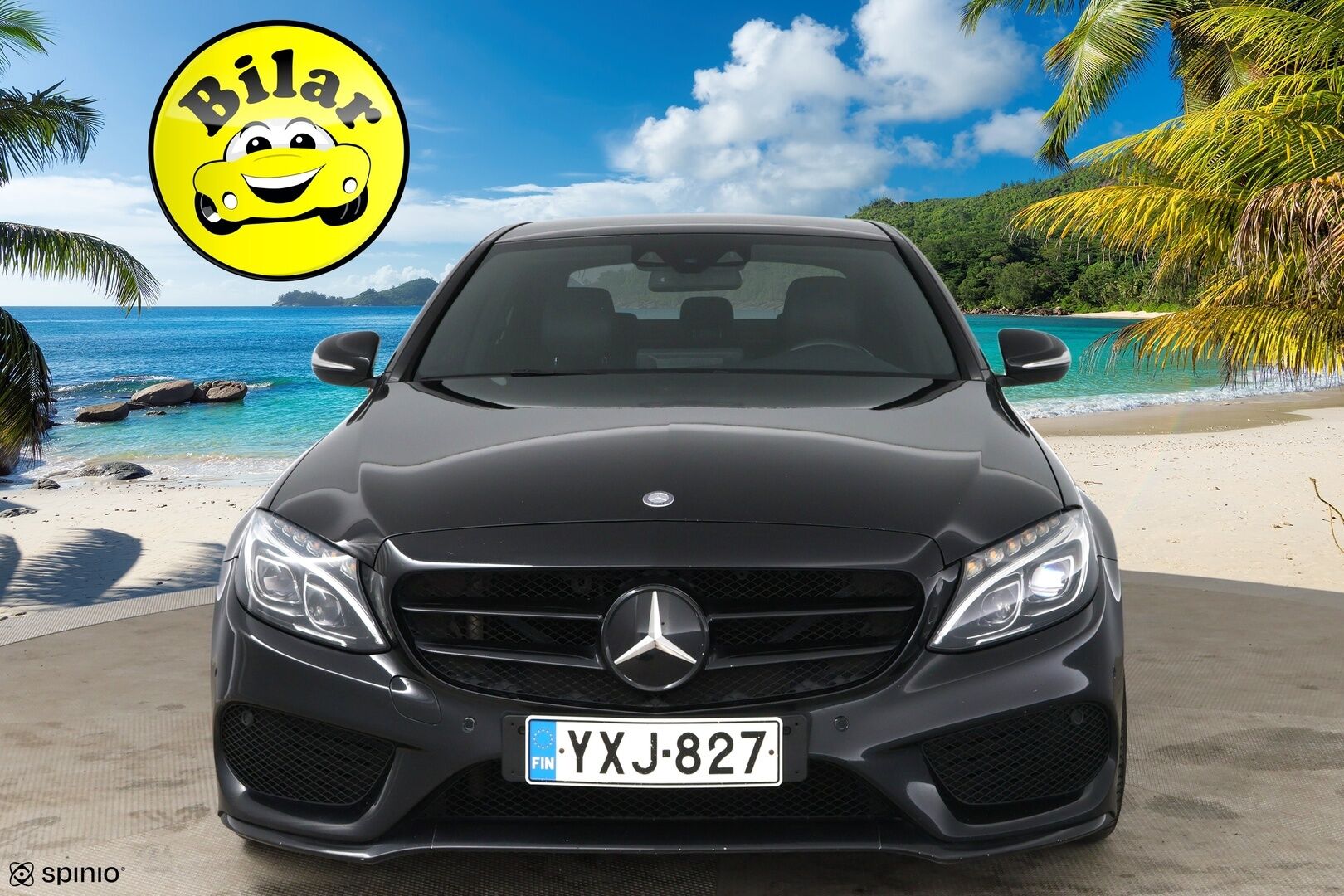 Mercedes-Benz C 2015 220 BlueTec A AMG - | Adapt. vak. | Webasto | Burmester | Muistipenkki | BLIS | P-Kamera | Kaistavahti