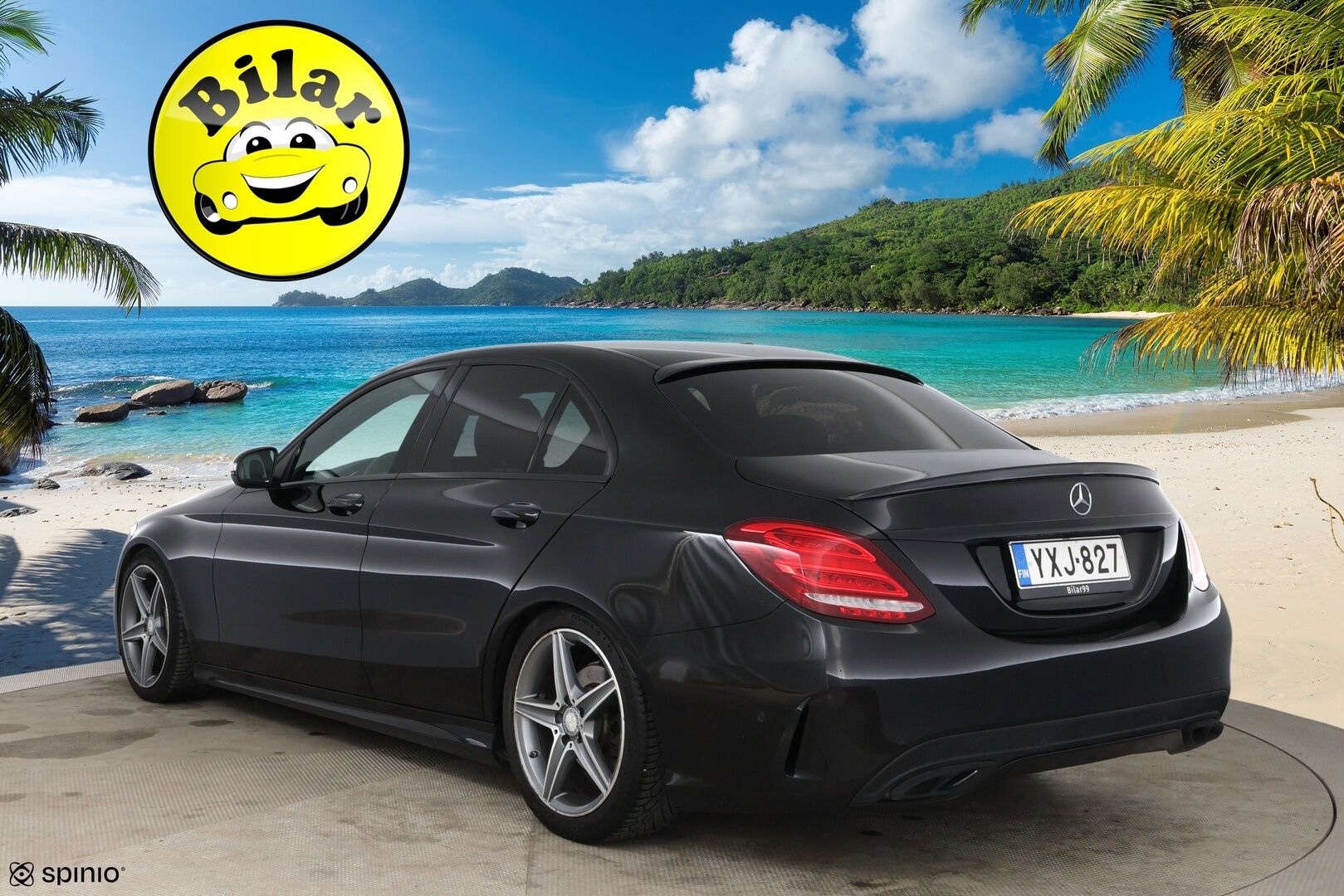 Mercedes-Benz C 2015 220 BlueTec A AMG - | Adapt. vak. | Webasto | Burmester | Muistipenkki | BLIS | P-Kamera | Kaistavahti