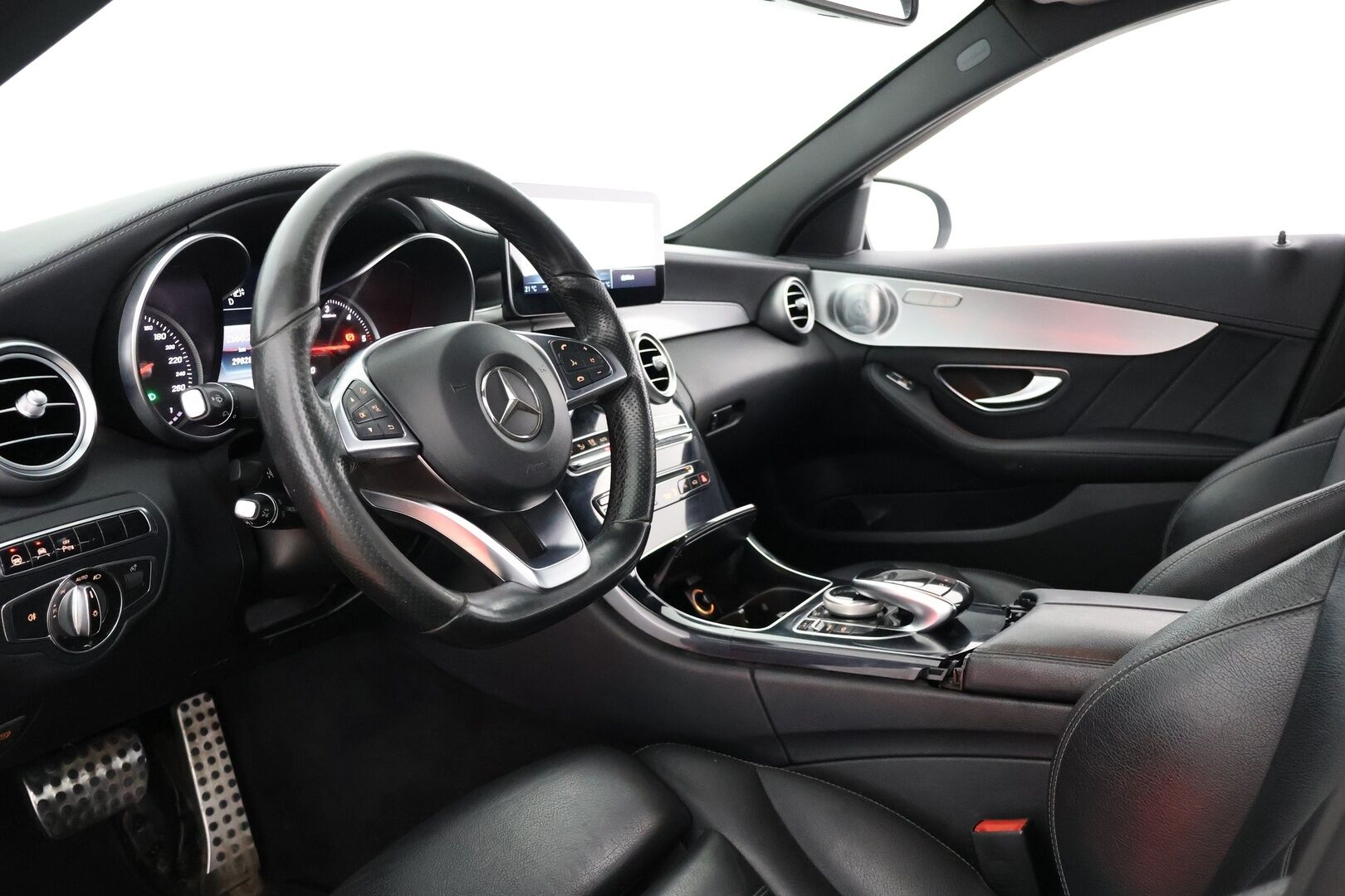 Mercedes-Benz C 2015 220 BlueTec A AMG - | Adapt. vak. | Webasto | Burmester | Muistipenkki | BLIS | P-Kamera | Kaistavahti