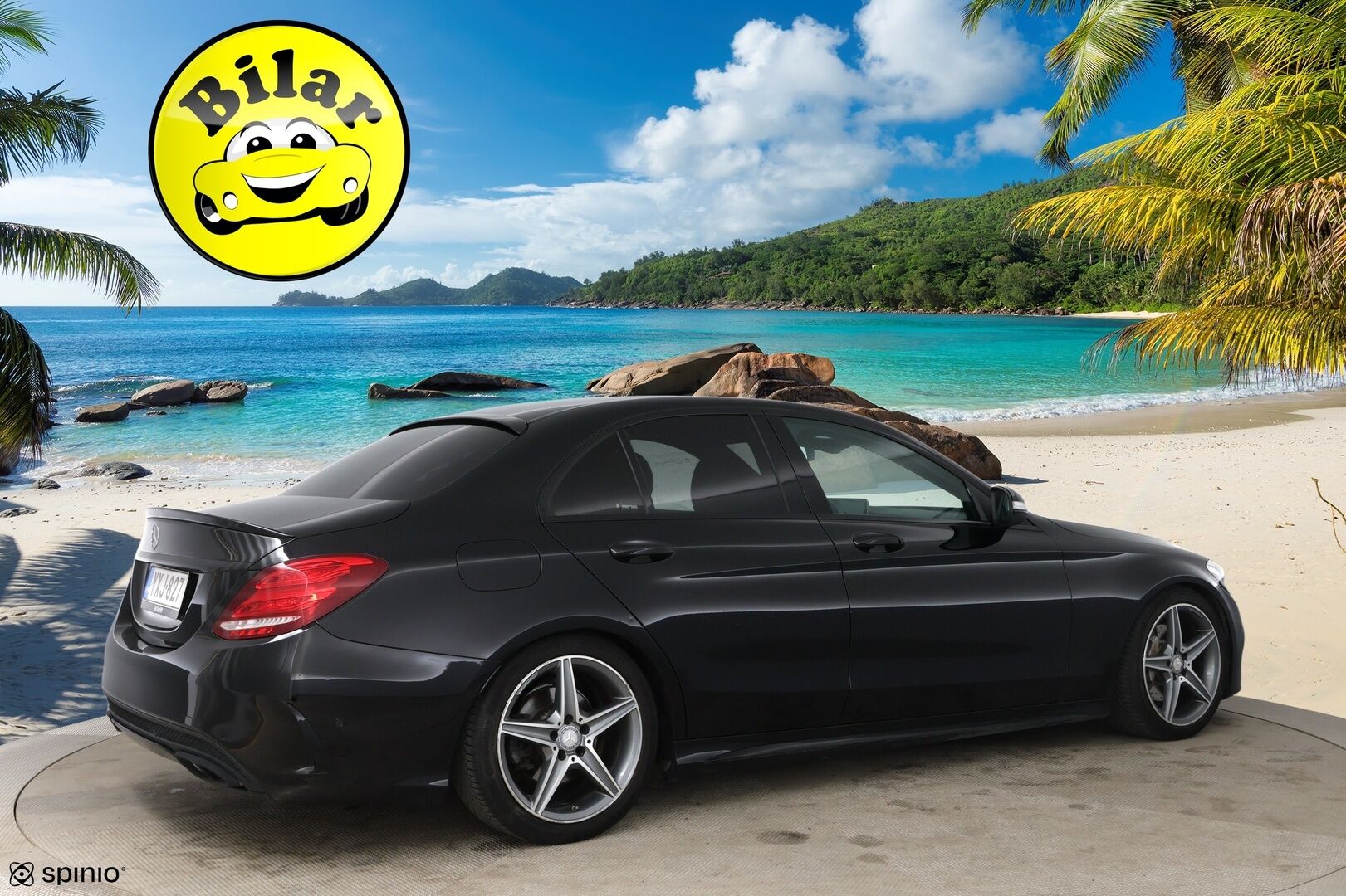 Mercedes-Benz C 2015 220 BlueTec A AMG - | Adapt. vak. | Webasto | Burmester | Muistipenkki | BLIS | P-Kamera | Kaistavahti