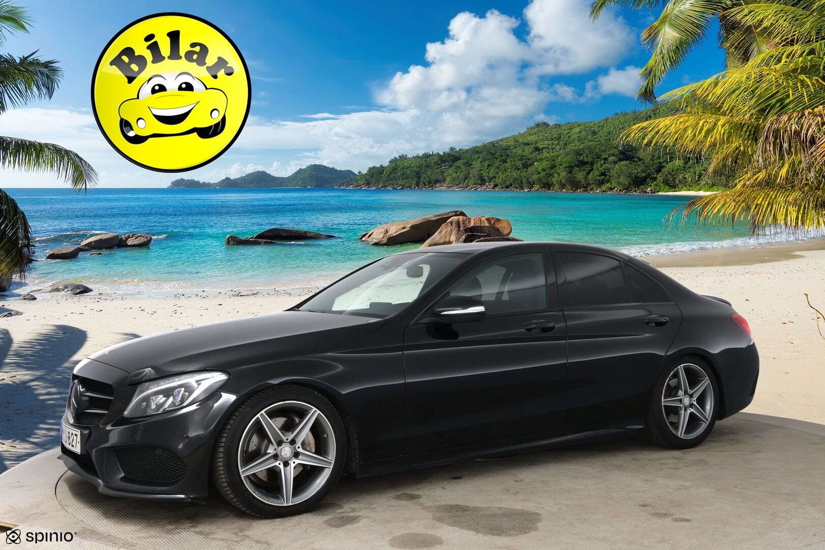 Mercedes-Benz C 2015 220 BlueTec A AMG - | Adapt. vak. | Webasto | Burmester | Muistipenkki | BLIS | P-Kamera | Kaistavahti