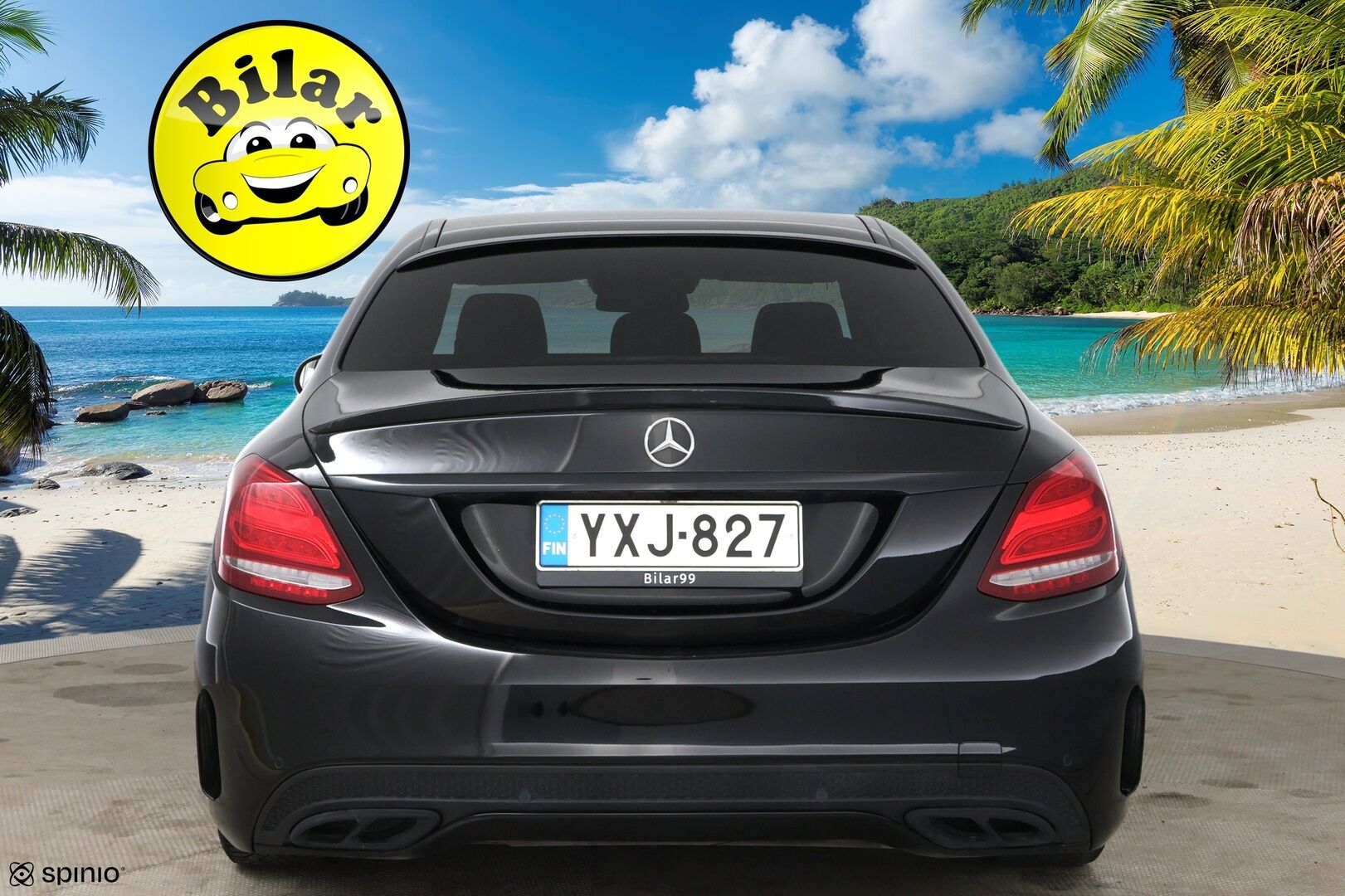 Mercedes-Benz C 2015 220 BlueTec A AMG - | Adapt. vak. | Webasto | Burmester | Muistipenkki | BLIS | P-Kamera | Kaistavahti