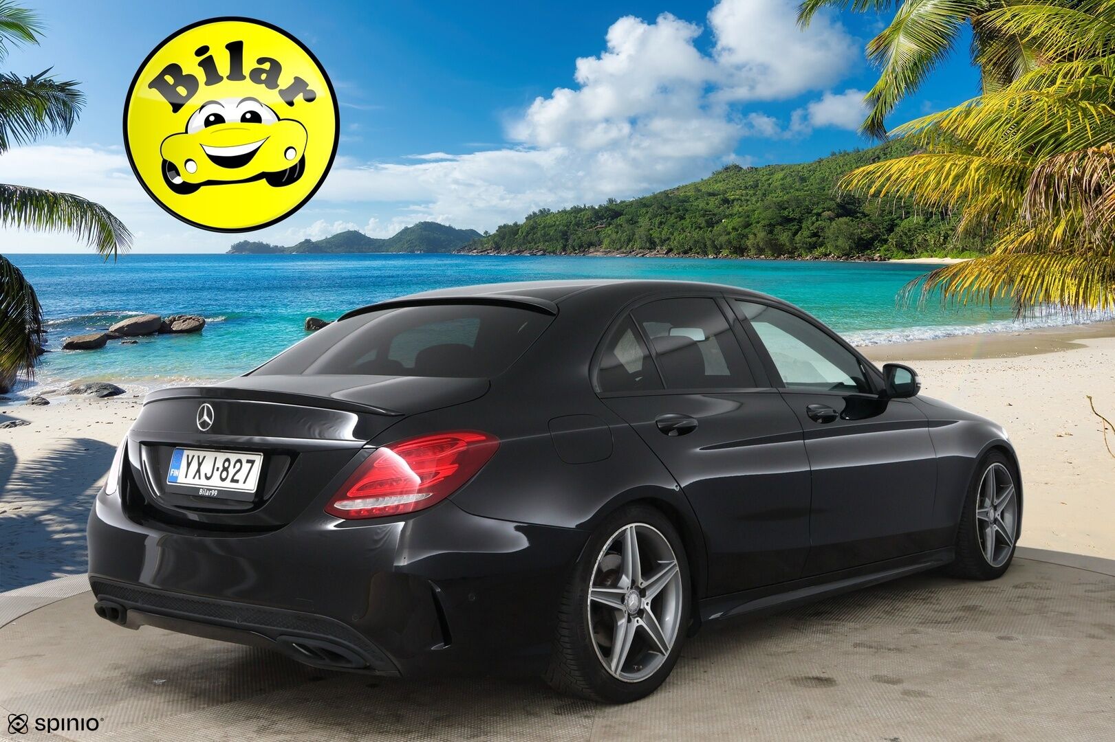 Mercedes-Benz C 2015 220 BlueTec A AMG - | Adapt. vak. | Webasto | Burmester | Muistipenkki | BLIS | P-Kamera | Kaistavahti
