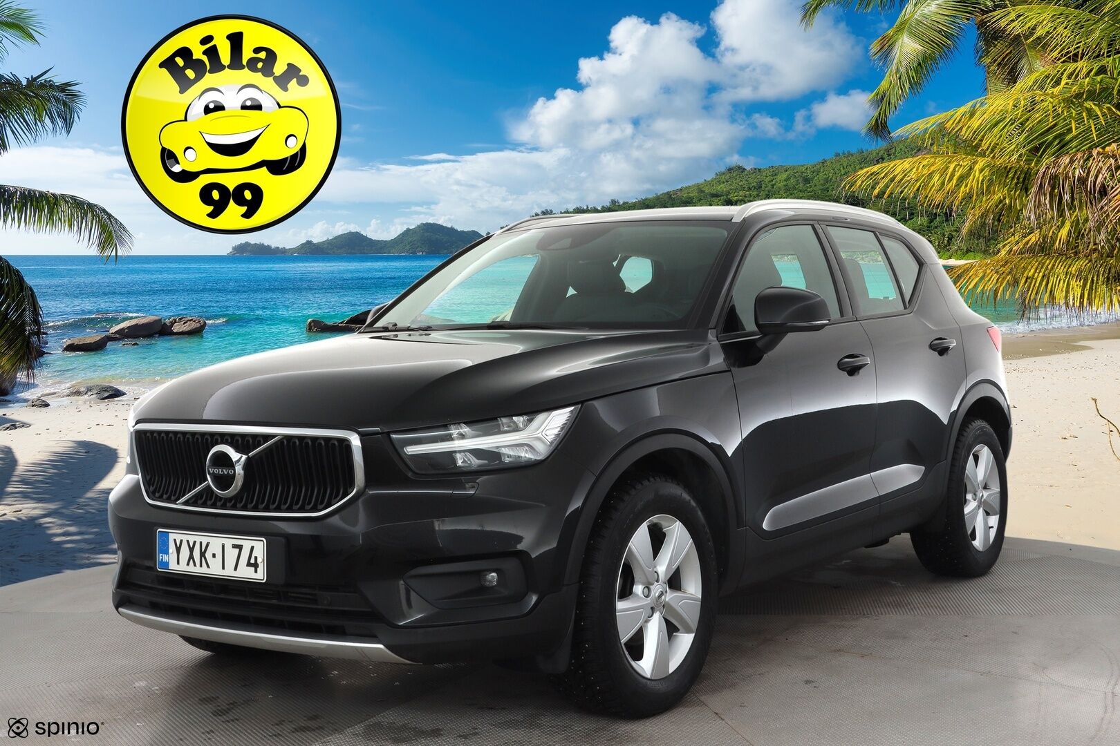 Volvo XC40 2021 T2 Business aut * Webasto / ACC / LED / P.Kamera / Sportnahat / Kaistavahti / Keyless * - Suomi-auto / Kahdet renkaat aluvanteilla / Merkkihuollot