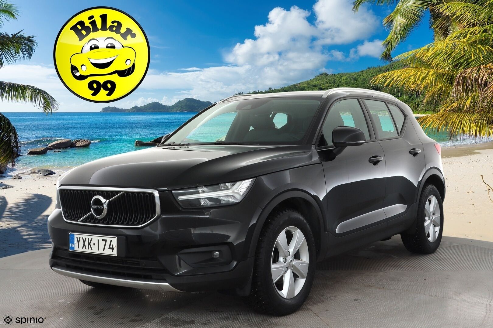 Volvo XC40 2021 T2 Business aut * Webasto / ACC / LED / P.Kamera / Nahkasisusta / Sporttipenkit / Kaistavahti / Keyless * - Suomi-auto / Kahdet renkaat aluvanteilla / Merkkihuollot - HULLUT AVAJAISHULINAT KORKOTARJOUS 3,29 %
