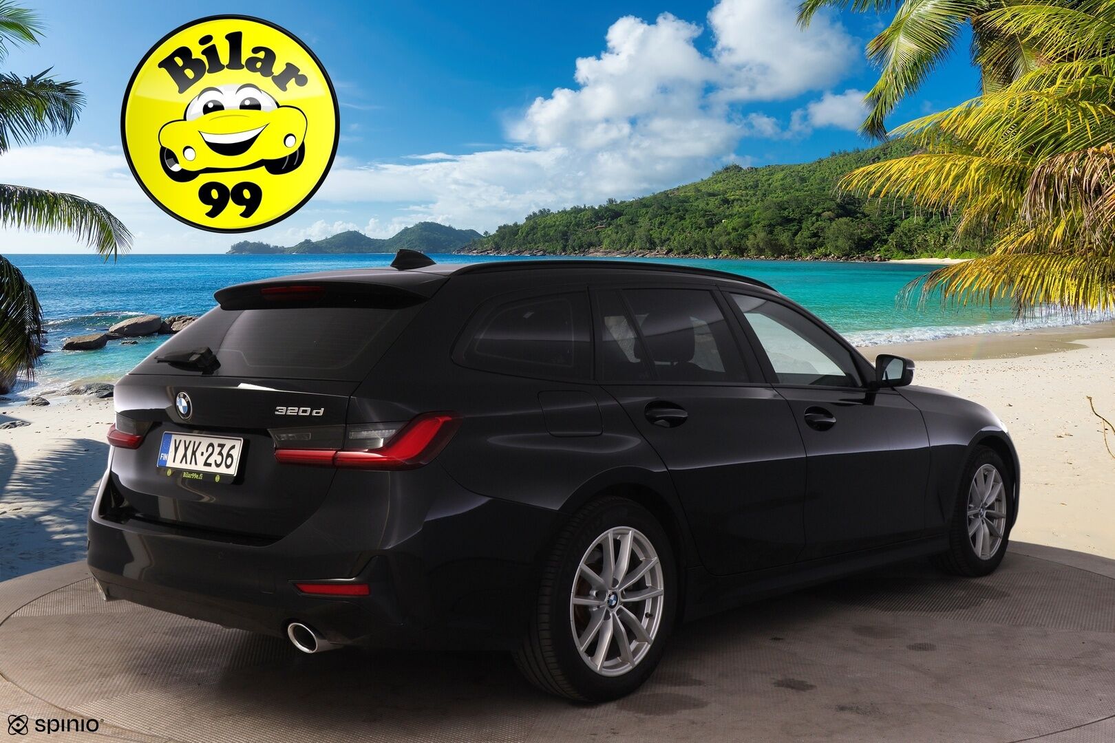 BMW 320 2021 G21 Touring 320d A Business MHEV *Vakkari / Webasto / Sporttipenkit / S.luukku / S.koukku* - Kahdet laaturenkaat vanteineen / Huippu penkit / Hieno kuntoinen 