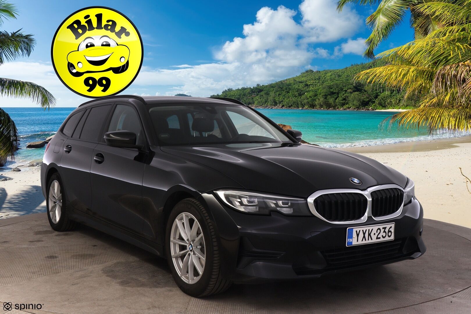 BMW 320 2021 G21 Touring 320d A Business MHEV  *Navi / Sporttipenkit / Sähköluukku / S.koukku* - Tilava perheauto! / Pieni kulutus!