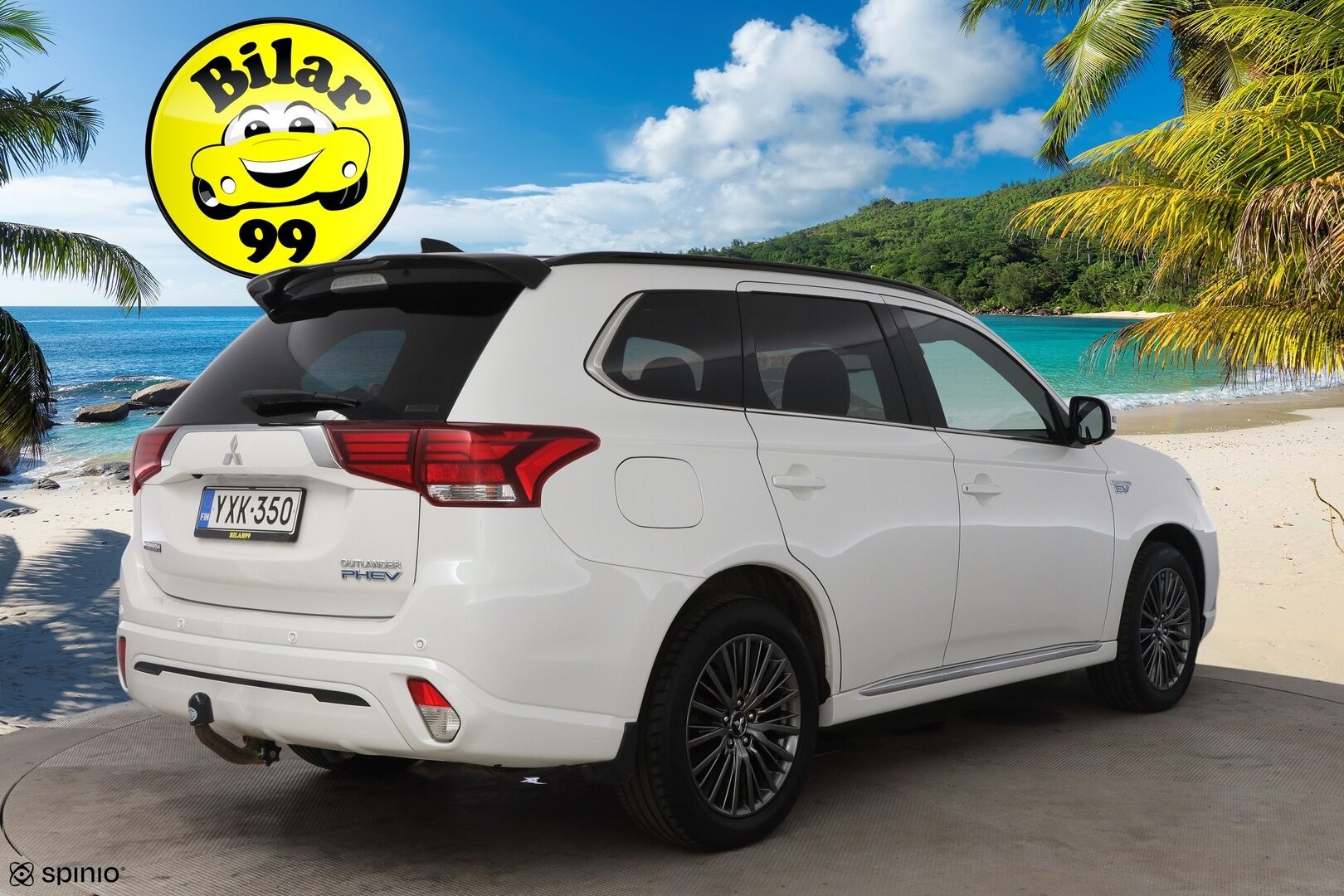 Mitsubishi Outlander 2019 Intense Business 4WD 5P - Adapt.Vakkari / Timanttinahat / 360° Kamera / Rockford / Lämm.Tuulilasi / Kattoluukku / Vetokoukku / KeyLess / Supervarusteet! 