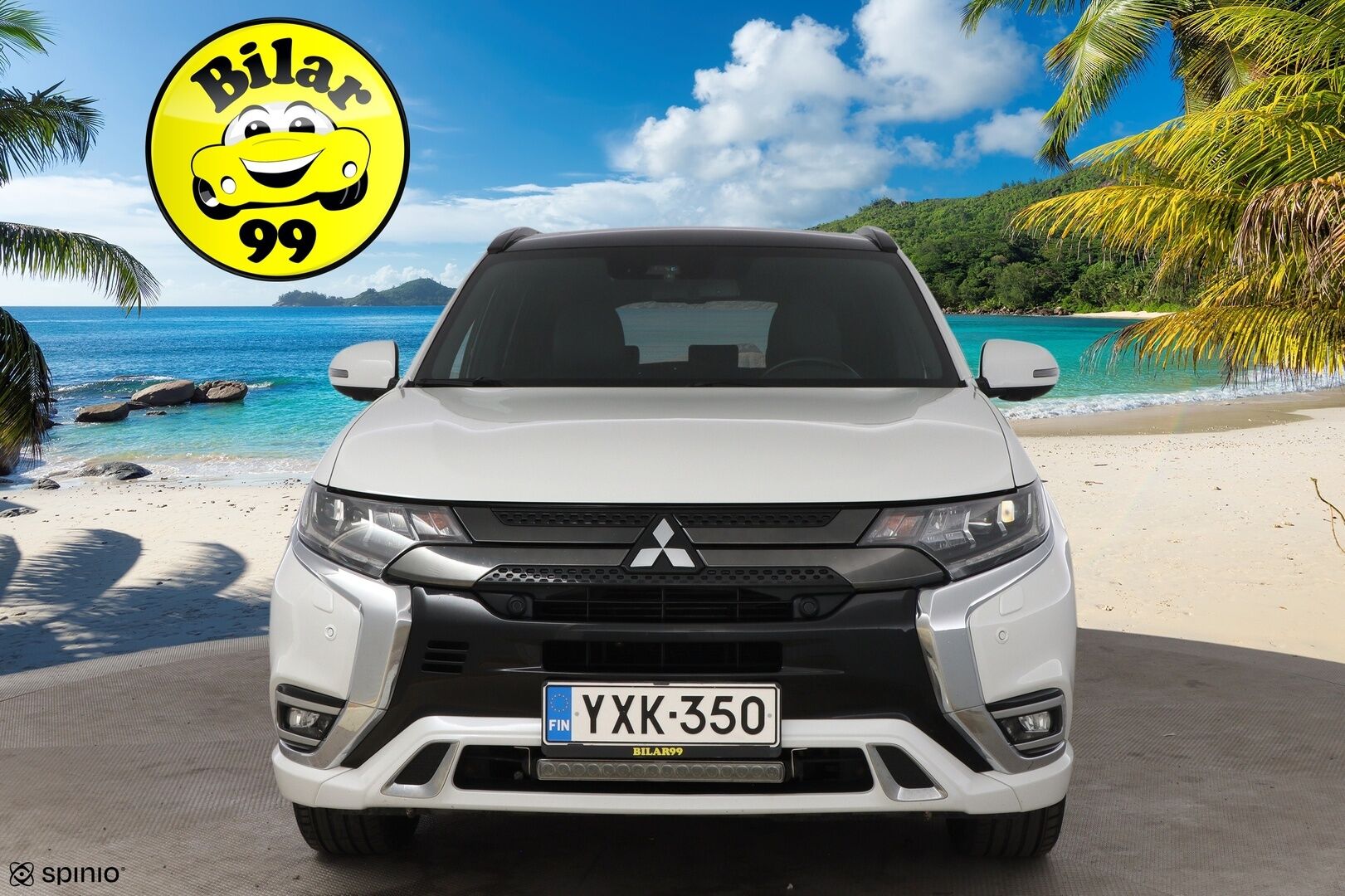 Mitsubishi Outlander 2019 Intense Business 4WD 5P - Adapt.Vakkari / Timanttinahat / 360° Kamera / Rockford / Lämm.Tuulilasi / Kattoluukku / Vetokoukku / KeyLess / Supervarusteet! 