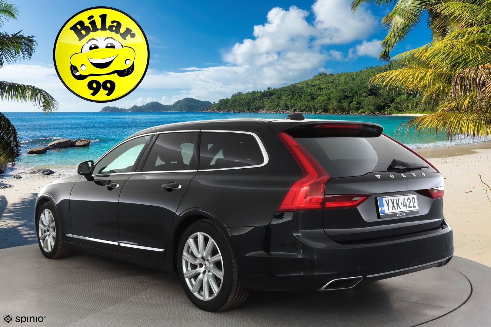 Volvo V90 2018 D4 Inscription aut * Pilot assist / LED / Webasto / Muistipenkki / Sporttinahat / P.tutka * - | Webasto | ACC | Keyless | HIFI | Nahkaverhoilu | 