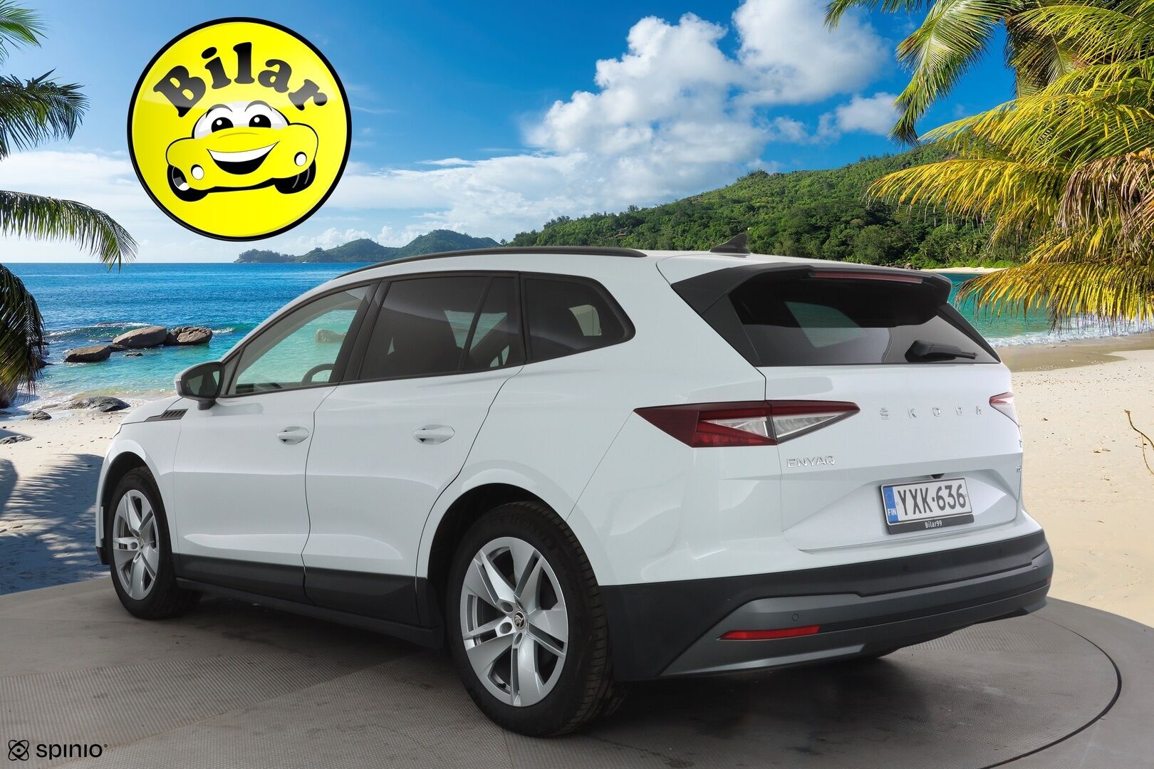 Skoda Enyaq 2021 60 Launch Edition iV - | ILP | Koukku | LED | Vakkari | Puolinahat | Ratinlämmitys | P.Kamera | Keyless | Apple&Android | 1.Om Suomi-auto | Kahdet Renkaat | Merkkihuollettu |