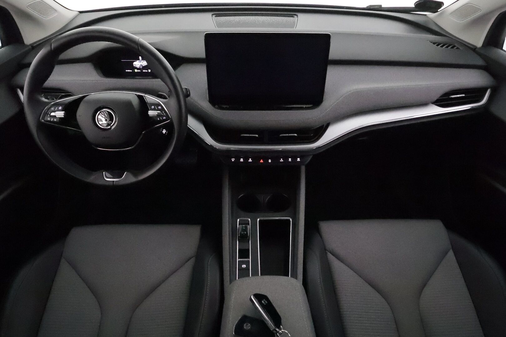 Skoda Enyaq 2021 60 Launch Edition iV *Lämpöpumppu / Adapt.vakkari / P.kamera / Keyless / Navi / Kaistavahti / Apple&Android* - 1-om. Suomi-auto / Merkkihuollettu / Kahdet renkaat aluvanteilla