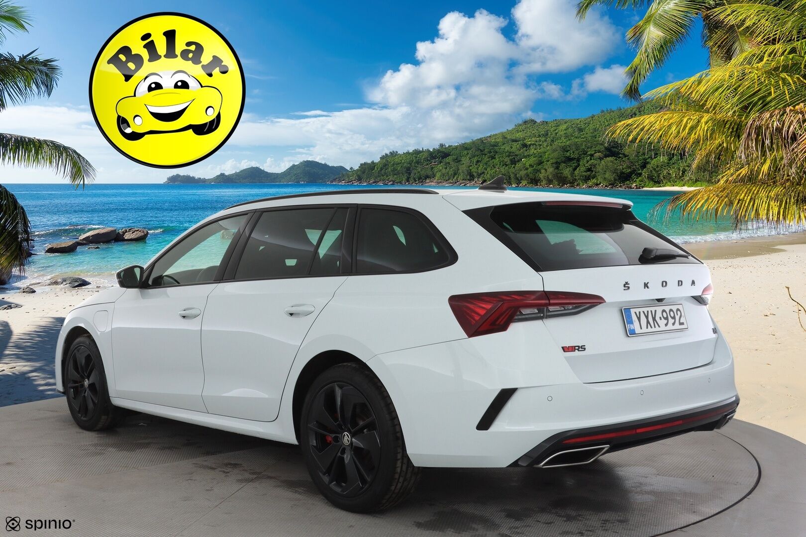 Skoda Octavia 2021 1.4 TSI Combi PHEV RS iV DSG Autom. - ACC | Webasto | Skoda Crystal Matrix-LED | P.Kamera | Apple&Android | Suomi-auto | Kahdet Renkaat Skodan vanteilla