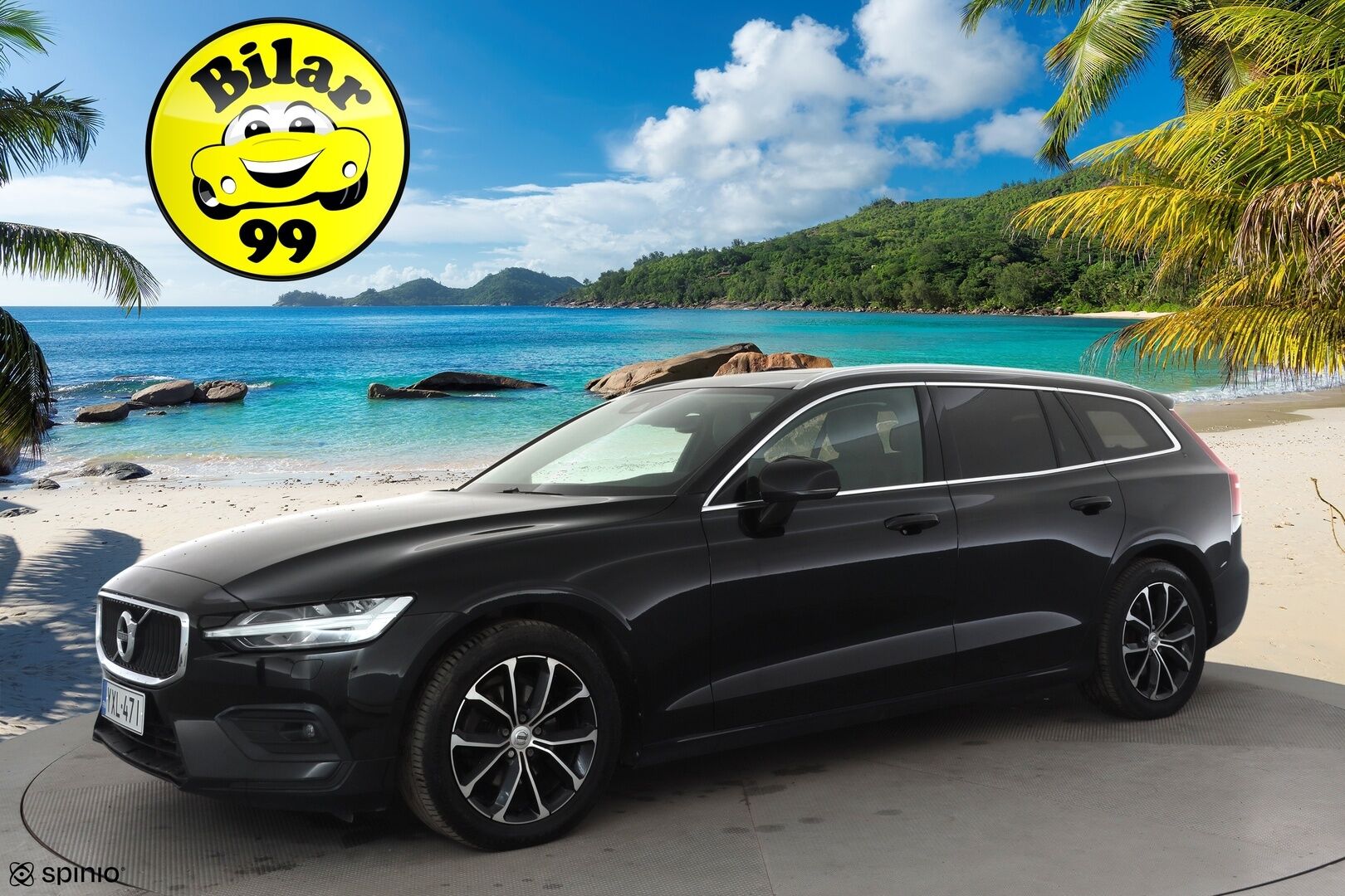 Volvo V60 2021 B4 MHEV Business aut * Pilot assist / Webasto / Panorama / H/K / LED / Osasähköt / P.Kamera / BLIS / Keyless * - Suomi-Auto / Kahdet Renkaat - HULLUT AVAJAISHULINAT KORKOTARJOUS 3,29 %