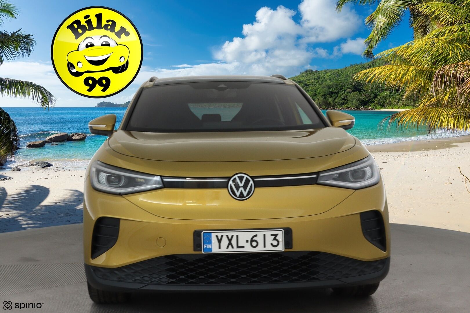 Volkswagen ID.4 2021 Pro Performance Juhlamalli 150 kW, akku 77 kWh **Adapt.vakkari / Lasikatto / Muistipenkit / 360.kamera / HUD** - 3,99 % KORKOTARJOUS TÄHÄN AUTOON - 1.Om Suomi-auto / Akku kuntotarkastettu / Merkkihuollettu / Matrix LED / Hierovat etuistuimet / Nahka-Alcantara Sporttipenkit 
