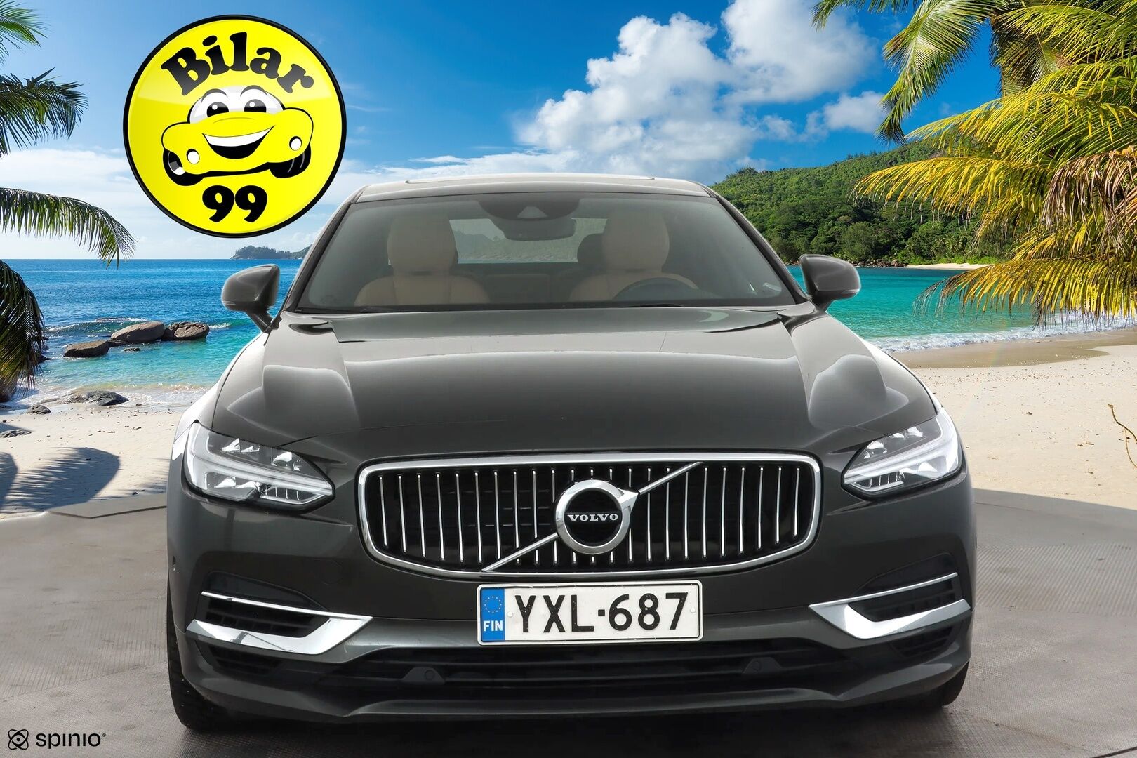 Volvo S90 2019 T8 AWD Inscription aut - | Lasikatto | ACC | Koukku | Lisälämm. | Konjakkimuistinahat | VOC | Pilot Assist | Juuri katsastettu! | 2x renkaat & vanteet