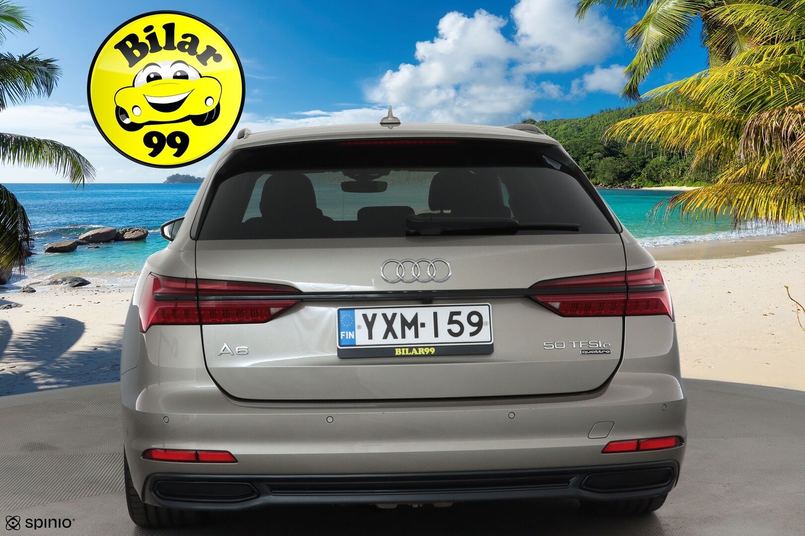 Audi A6 2021 Avant Business Sport S-Line 50TFSI e quattro S-tronic Electrified **Panorama / B&O / Koukku / ACC / Matrix-LED** - 3,99 % KORKOTARJOUS TÄHÄN AUTOON - 1-om Suomi-auto / Kamera / 2x Latauskaapelit / Kahdet Renkaat / Merkkihuollettu! / **SUPER KAMOILLA**