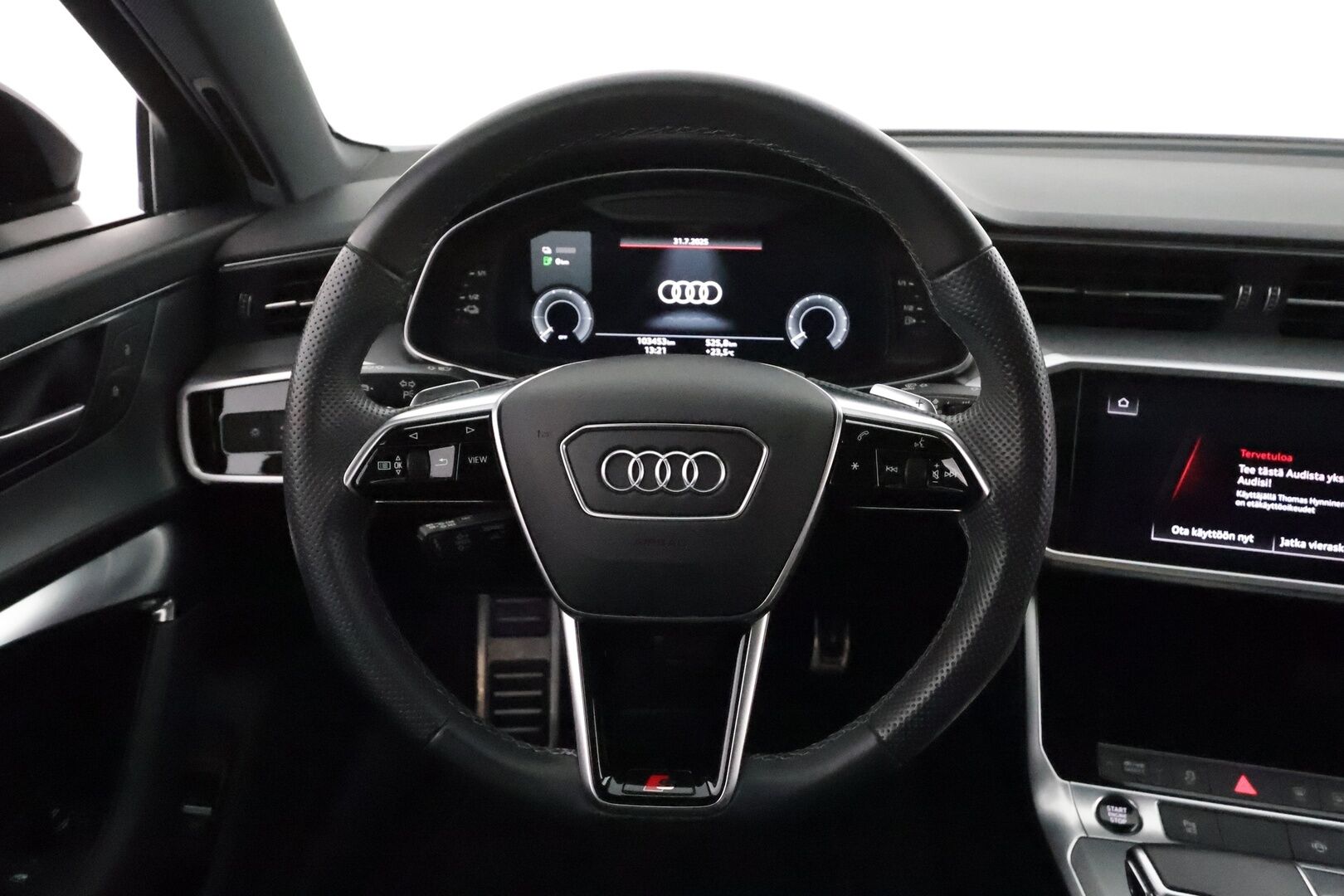 Audi A6 2021 Avant Business Sport S-Line 50TFSI e quattro S-tronic Electrified **Panorama / B&O / Koukku / ACC / Matrix-LED** - 3,99 % KORKOTARJOUS TÄHÄN AUTOON - 1-om Suomi-auto / Kamera / 2x Latauskaapelit / Kahdet Renkaat / Merkkihuollettu! / **SUPER KAMOILLA**