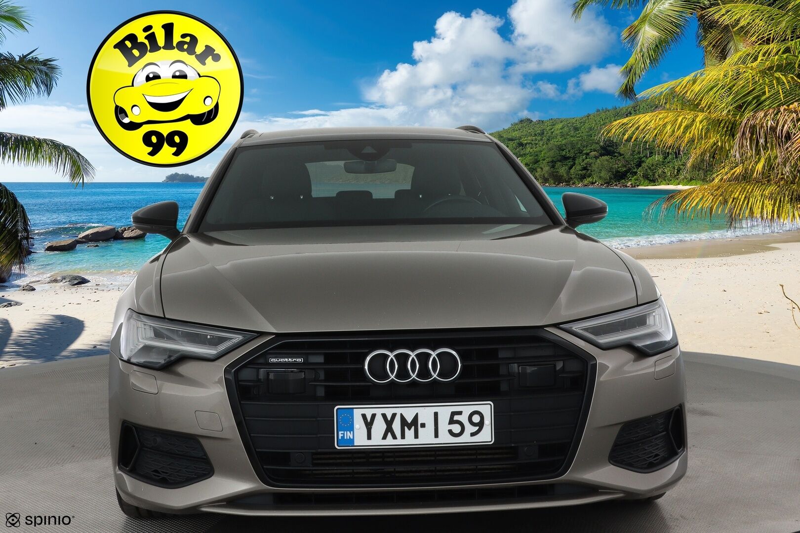 Audi A6 2021 Avant Business Sport S-Line 50TFSI e quattro S-tronic Electrified **Panorama / B&O / Koukku / ACC / Matrix-LED** - 3,99 % KORKOTARJOUS TÄHÄN AUTOON - 1-om Suomi-auto / Kamera / 2x Latauskaapelit / Kahdet Renkaat / Merkkihuollettu! / **SUPER KAMOILLA**