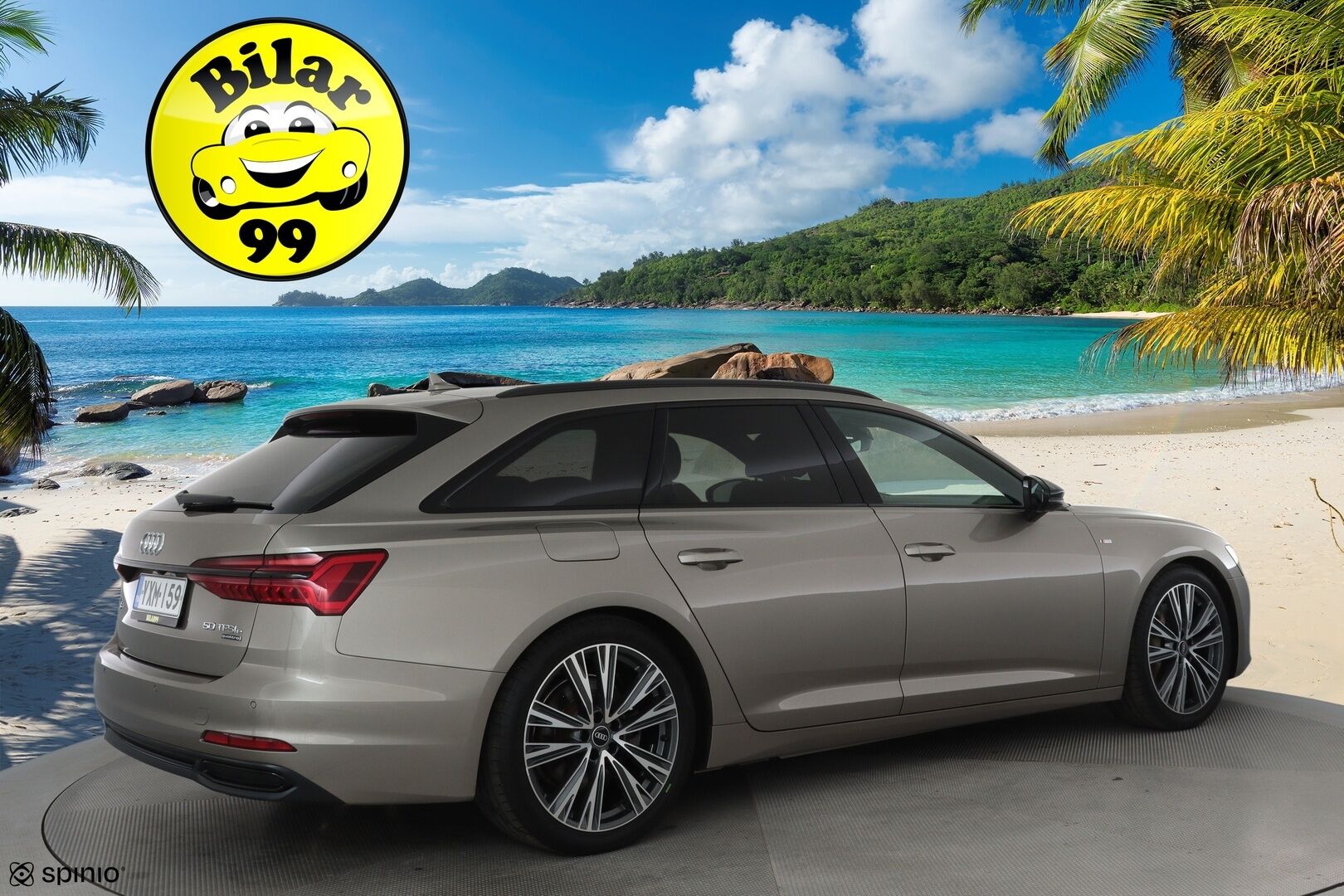 Audi A6 2021 Avant Business Sport S-Line 50TFSI e quattro S-tronic Electrified **Panorama / B&O / Koukku / ACC / Matrix-LED** - 3,99 % KORKOTARJOUS TÄHÄN AUTOON - 1-om Suomi-auto / Kamera / 2x Latauskaapelit / Kahdet Renkaat / Merkkihuollettu! / **SUPER KAMOILLA**