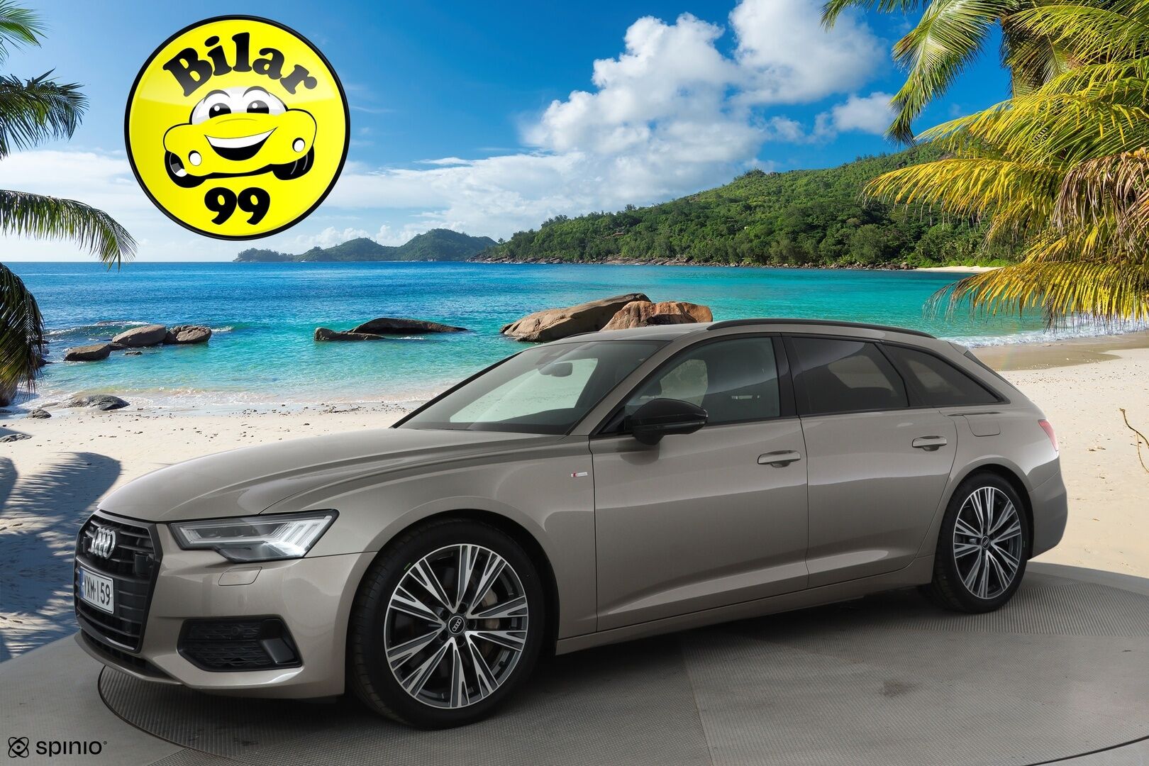 Audi A6 2021 Avant Business Sport S-Line 50TFSI e quattro S-tronic Electrified **Panorama / B&O / Koukku / ACC / Matrix-LED** - 3,99 % KORKOTARJOUS TÄHÄN AUTOON - 1-om Suomi-auto / Kamera / 2x Latauskaapelit / Kahdet Renkaat / Merkkihuollettu! / **SUPER KAMOILLA**