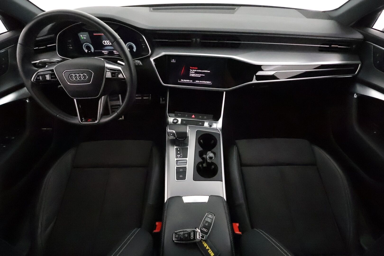 Audi A6 2021 Avant Business Sport S-Line 50TFSI e quattro S-tronic Electrified **Panorama / B&O / Koukku / ACC / Matrix-LED** - 3,99 % KORKOTARJOUS TÄHÄN AUTOON - 1-om Suomi-auto / Kamera / 2x Latauskaapelit / Kahdet Renkaat / Merkkihuollettu! / **SUPER KAMOILLA**
