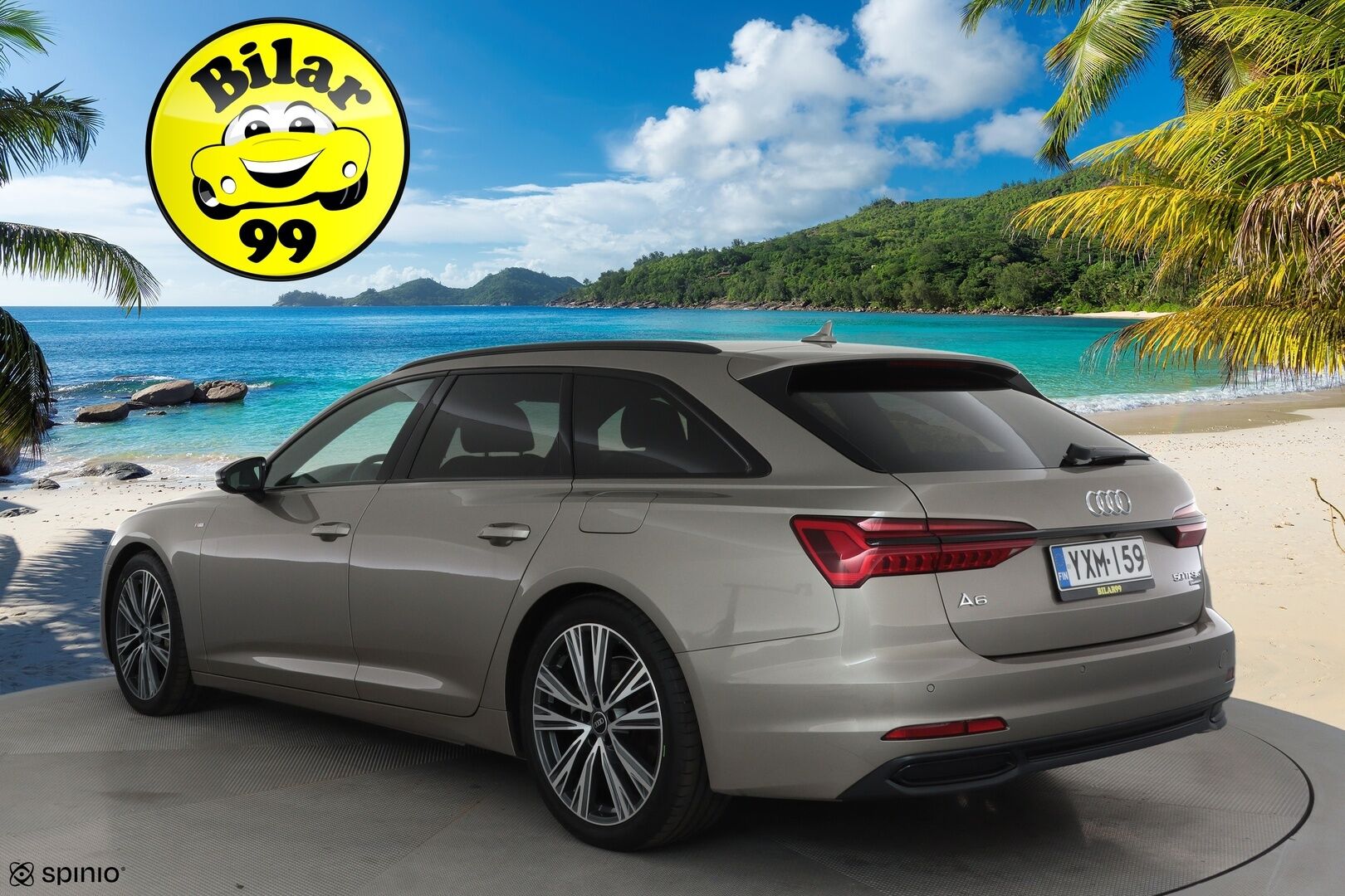 Audi A6 2021 Avant Business Sport S-Line 50TFSI e quattro S-tronic Electrified **Panorama / B&O / Koukku / ACC / Matrix-LED** - 3,99 % KORKOTARJOUS TÄHÄN AUTOON - 1-om Suomi-auto / Kamera / 2x Latauskaapelit / Kahdet Renkaat / Merkkihuollettu! / **SUPER KAMOILLA**