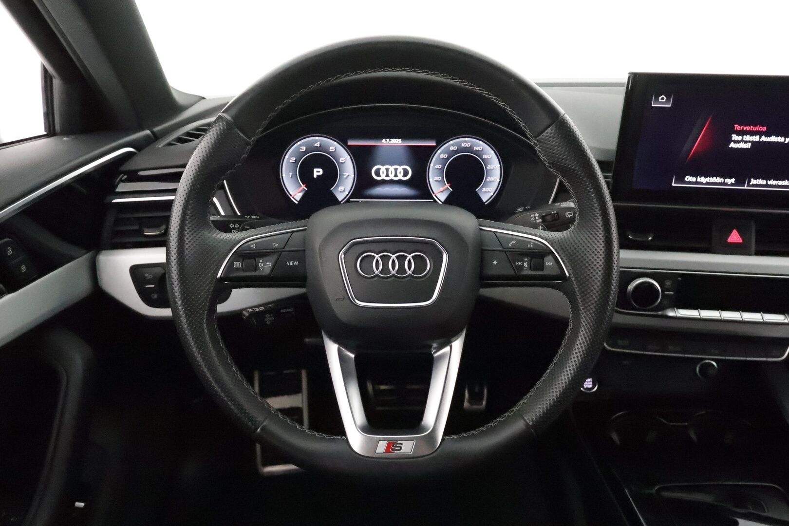 Audi A4 2021 Avant Business Advanced 40 TFSI 150 kW MHEV quattro S tronic **Adapt.Vakkari / Webasto / Matrix LED / Koukku / P.kamera** - S-Line -sisätilapaketti / 1-om. Suomi-auto / Digimittaristo 
