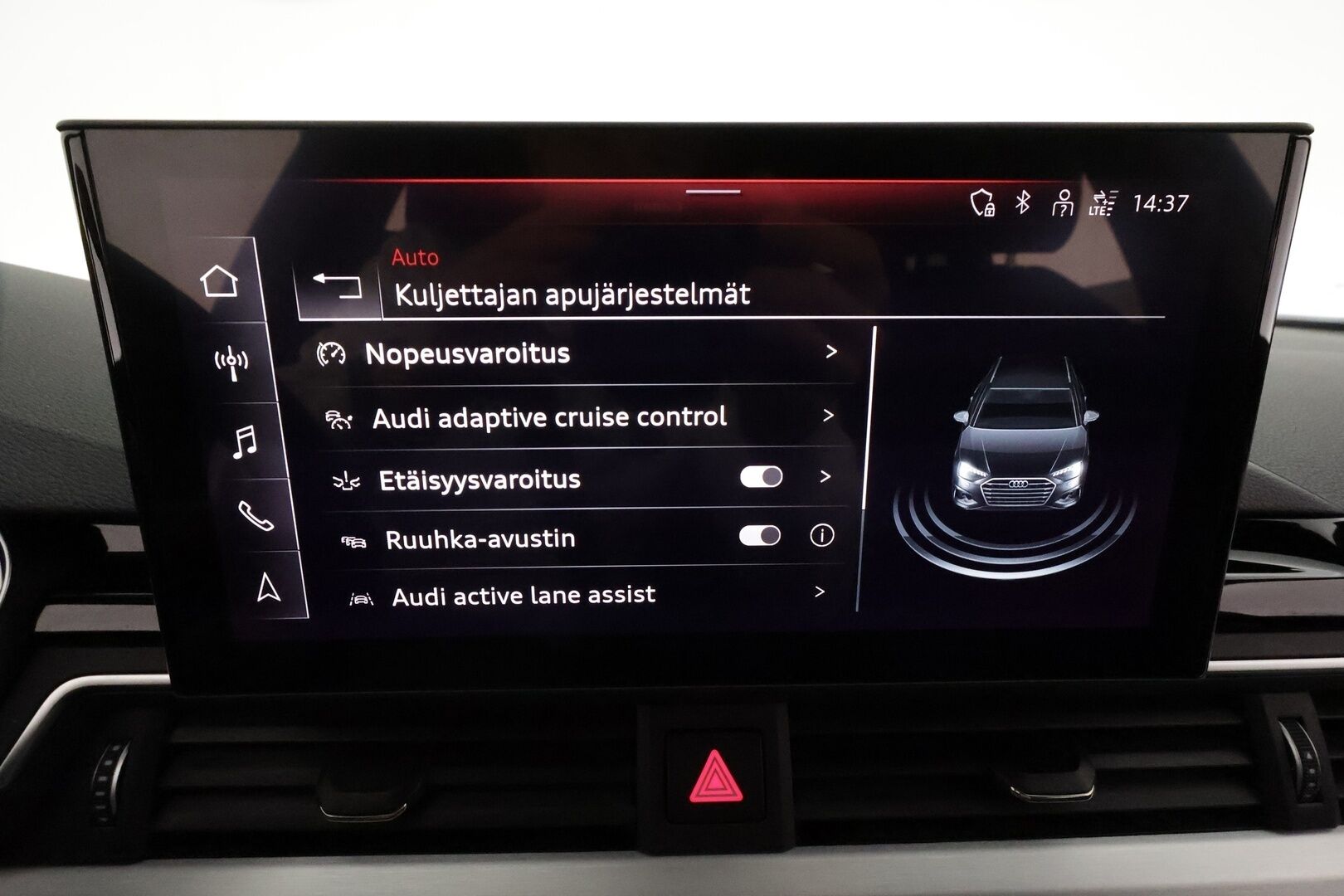Audi A4 2021 Avant Business Advanced 40 TFSI 150 kW MHEV quattro S tronic **Adapt.Vakkari / Webasto / Matrix LED / Koukku / P.kamera** - S-Line -sisätilapaketti / 1-om. Suomi-auto / Digimittaristo 
